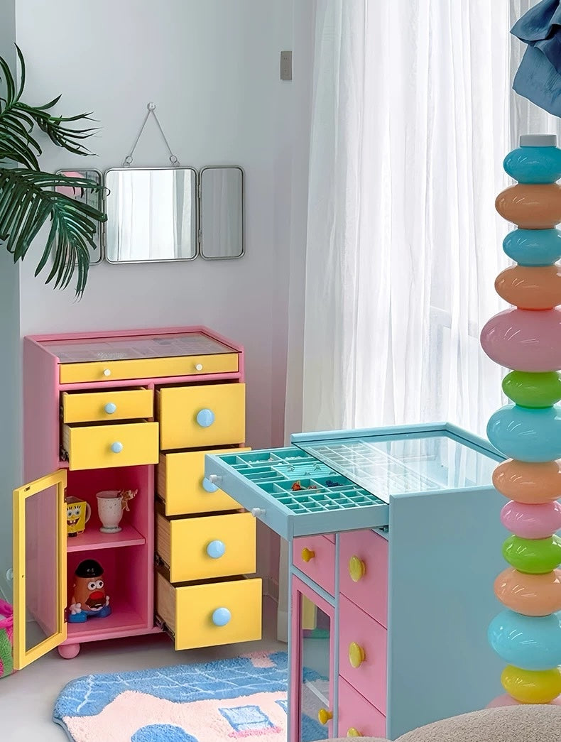 Candy Pop Kids Storage Cabinet