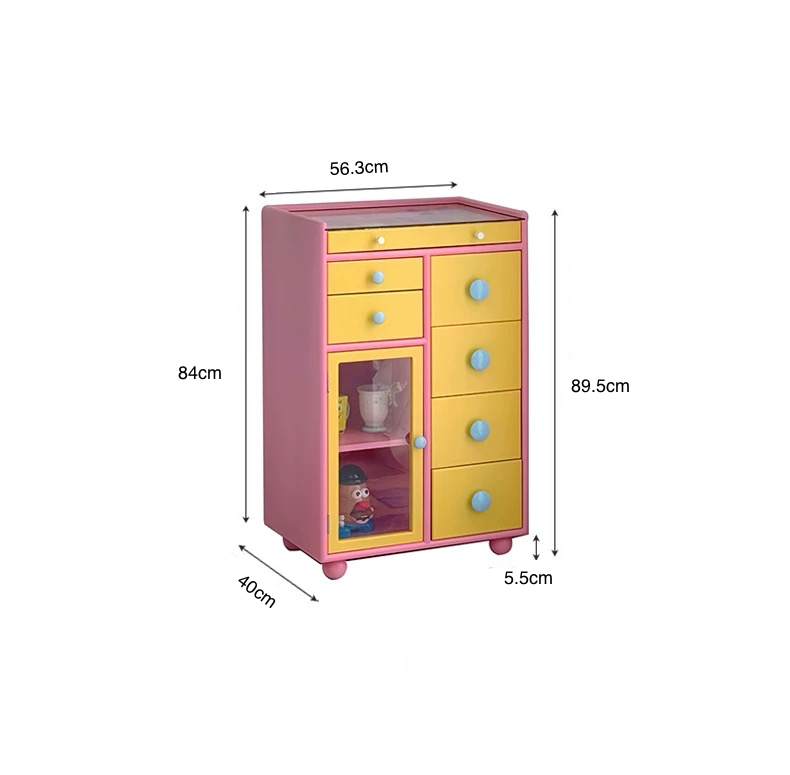 Candy Pop Kids Storage Cabinet