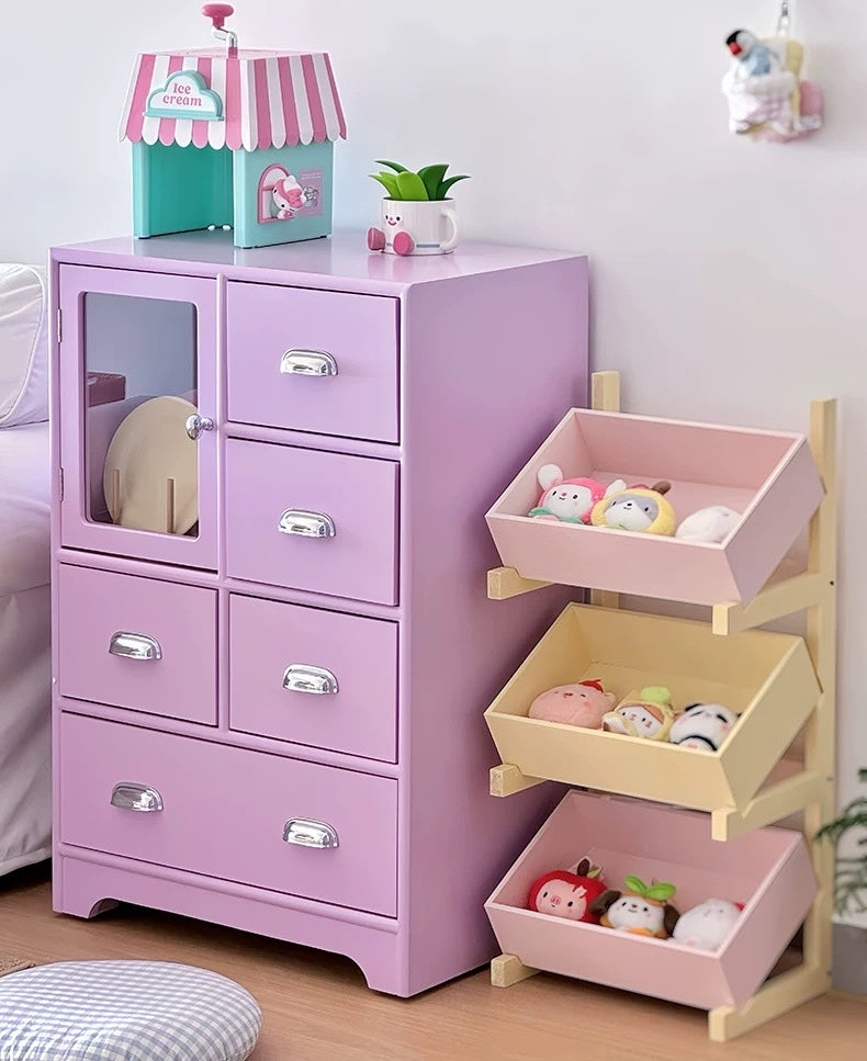 Playful Charm Kids’ Organizer Cabinet