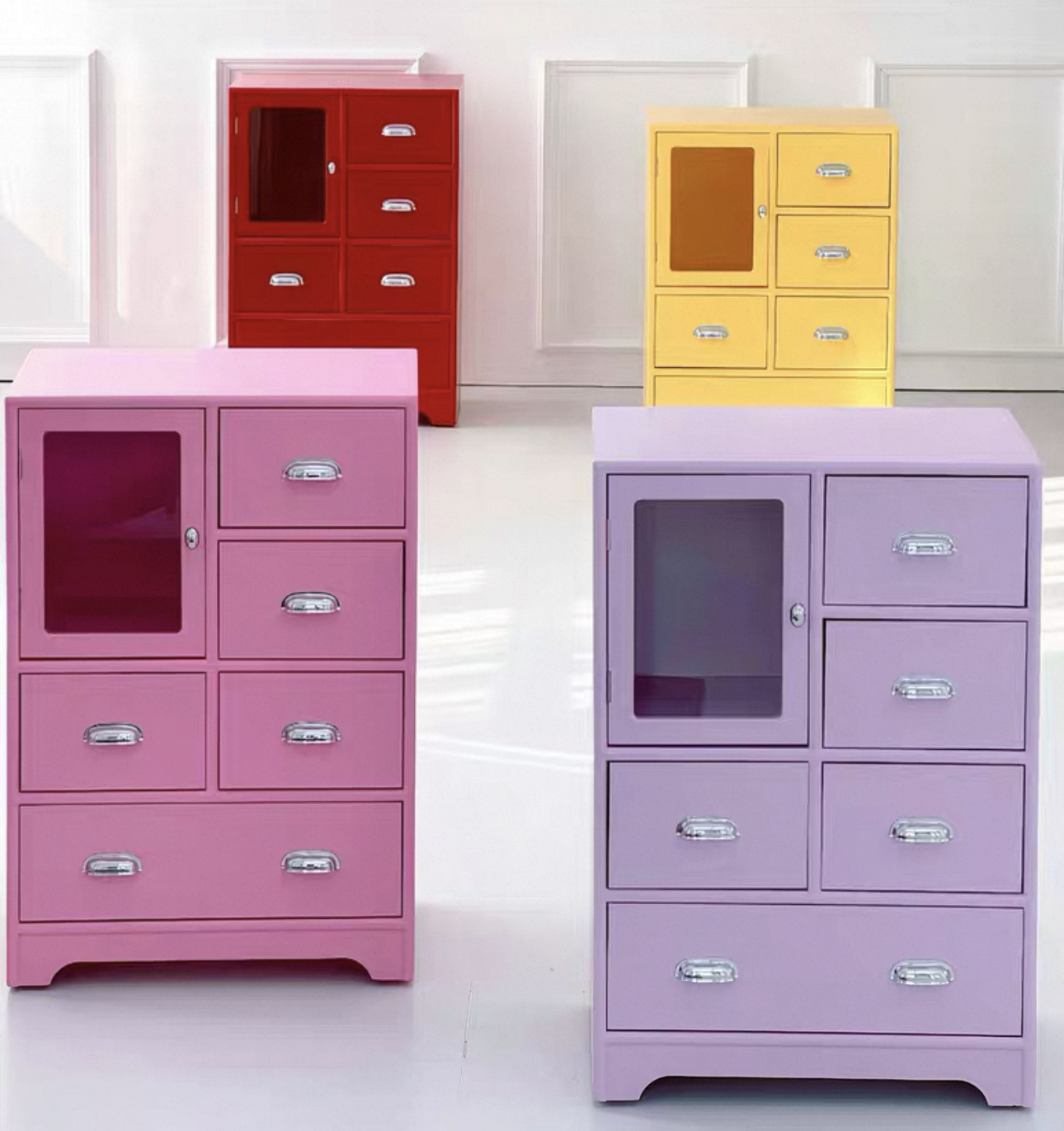 Playful Charm Kids’ Organizer Cabinet