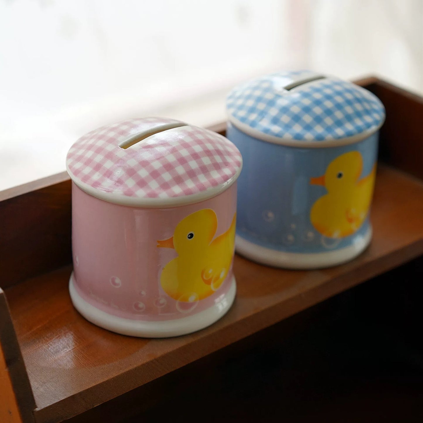 Whimsical Vintage Ceramic Piggy Bank