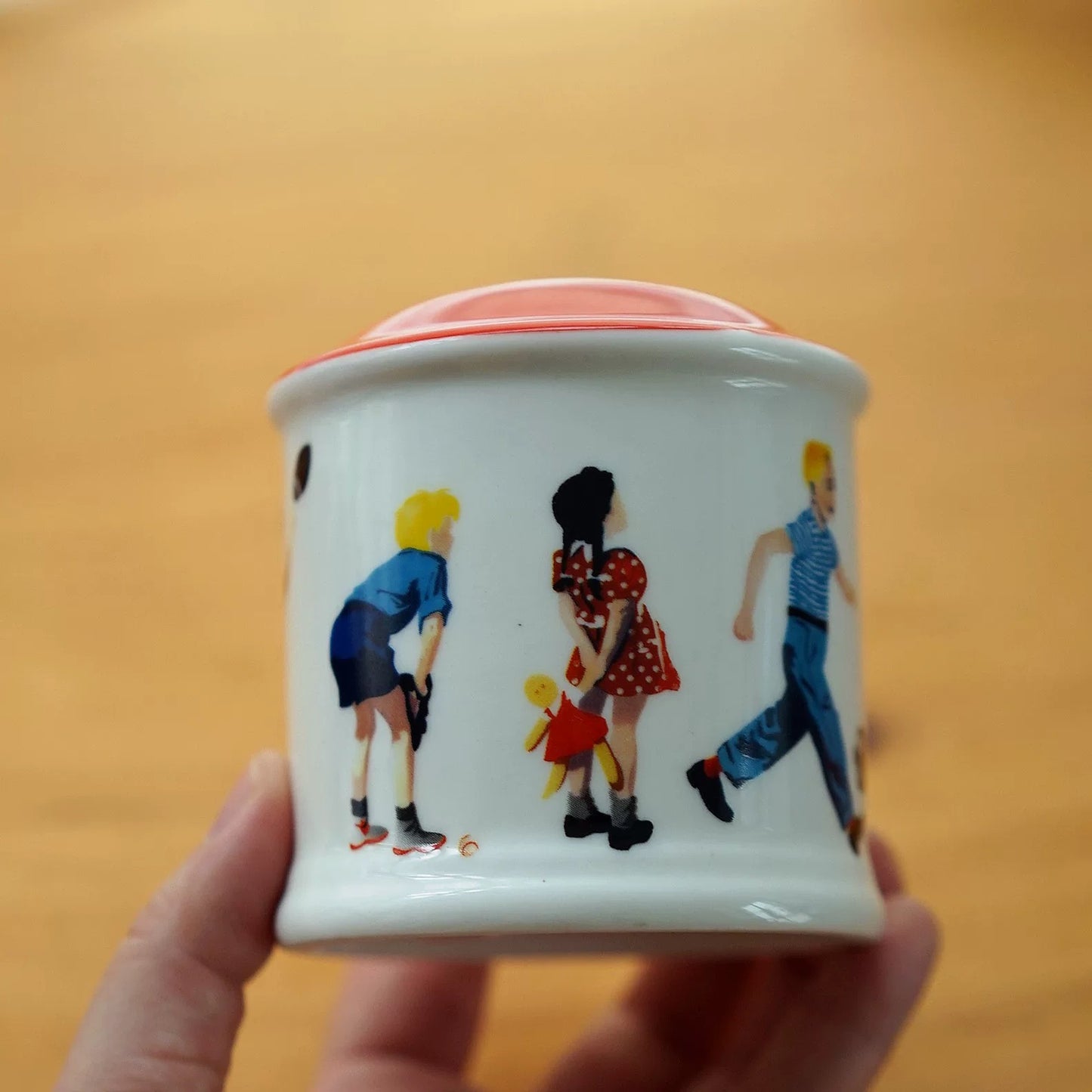 Whimsical Vintage Ceramic Piggy Bank
