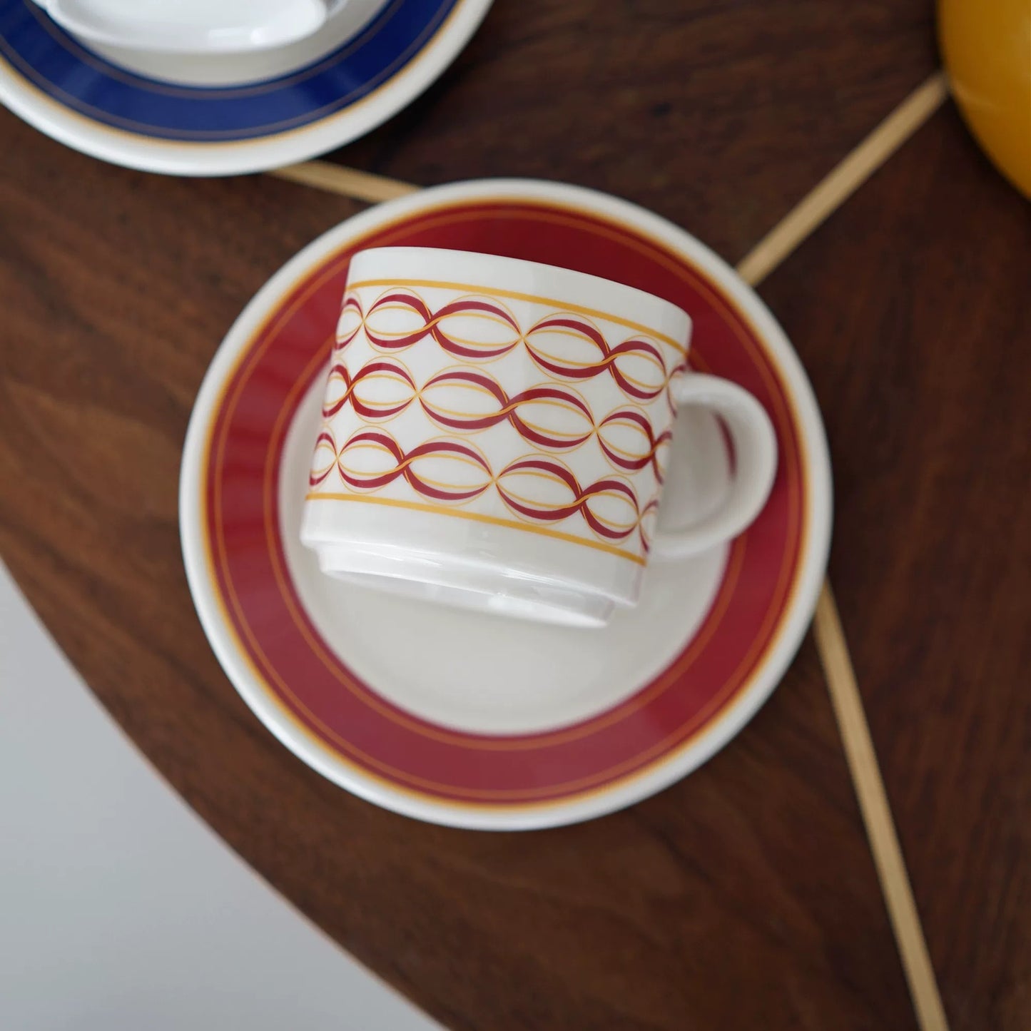 Retro Orbit Cup & Saucer