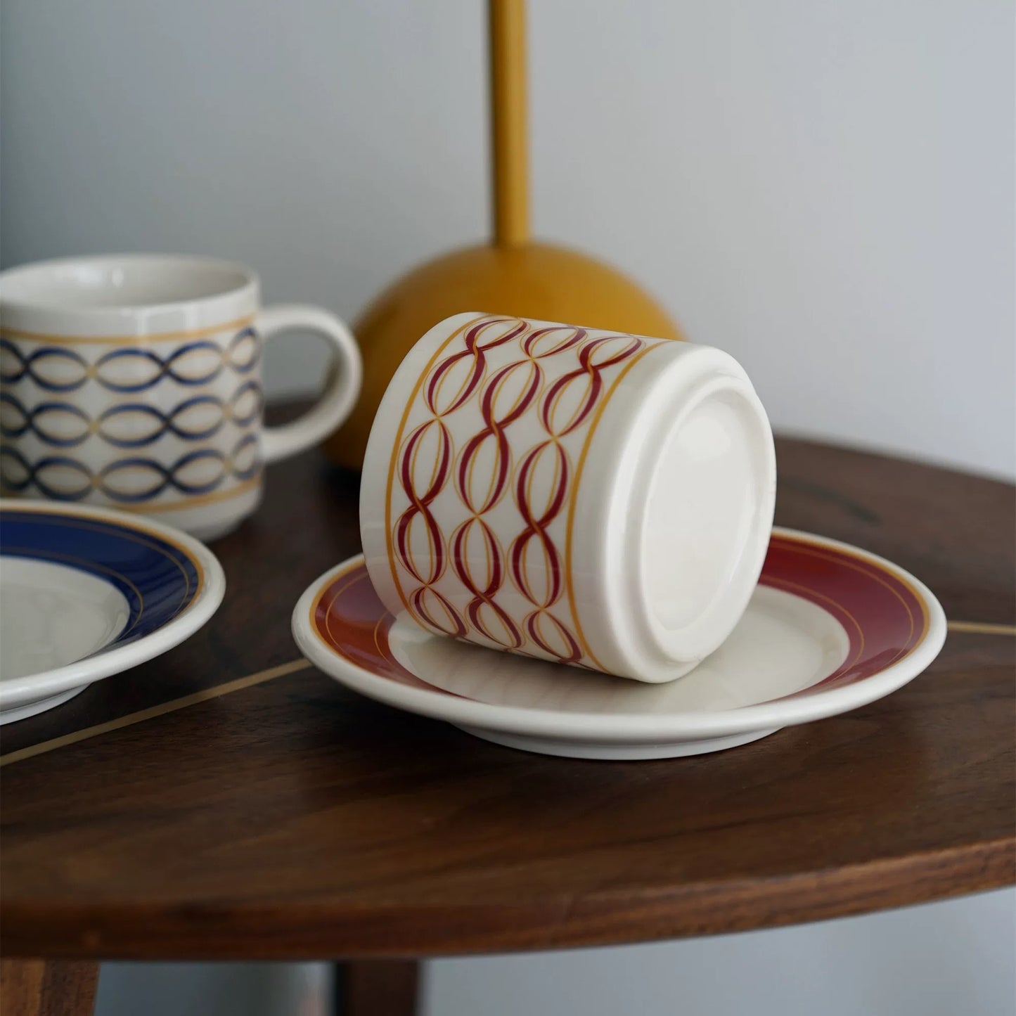 Retro Orbit Cup & Saucer