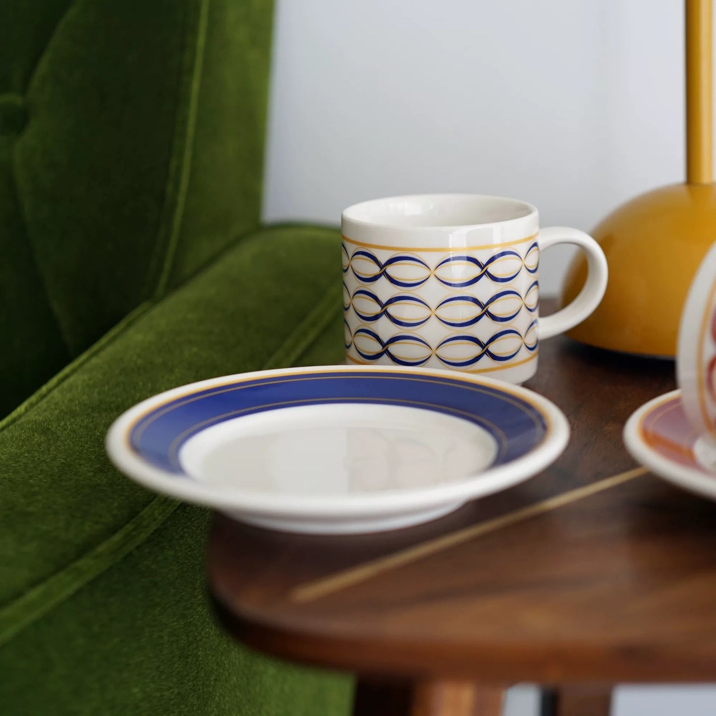 Retro Orbit Cup & Saucer