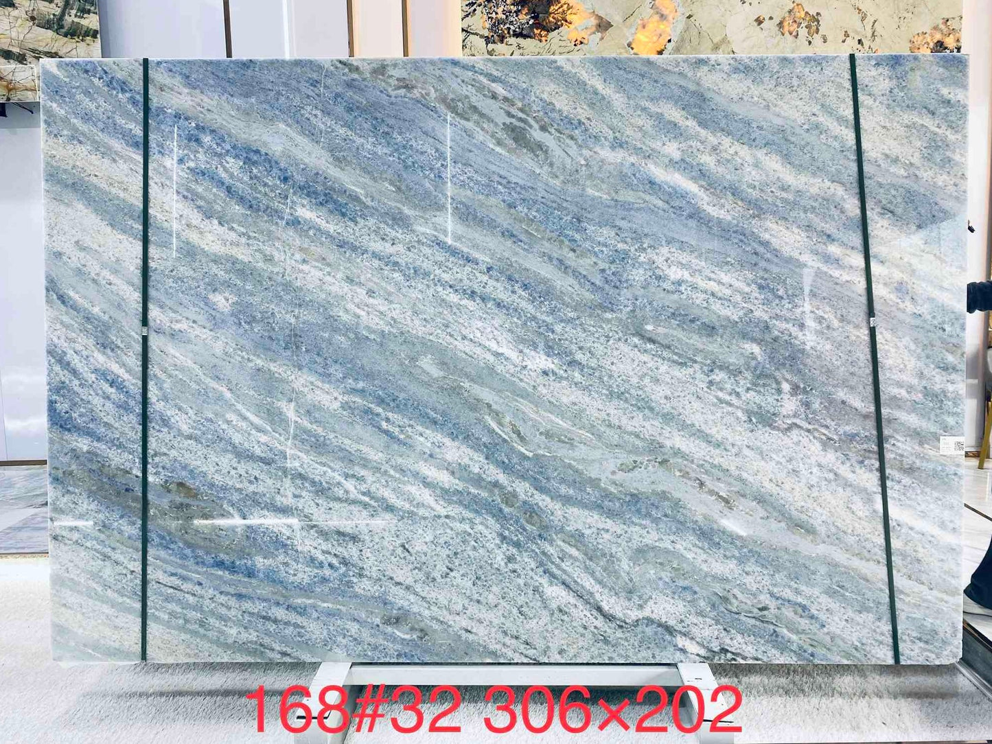 Azure Drift Marble