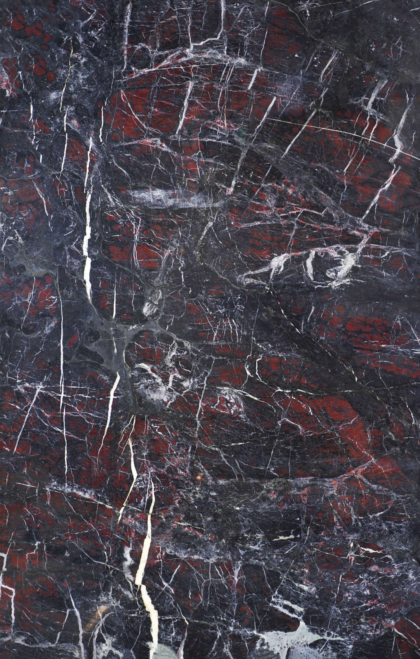 Crimson Web Marble