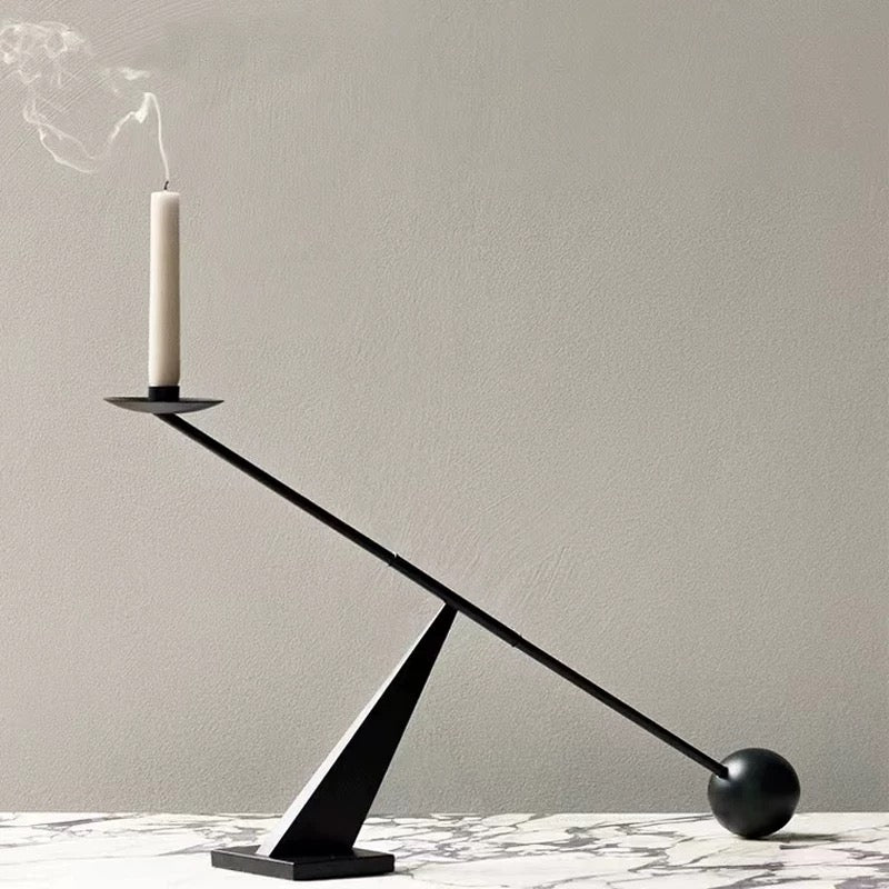 Geometric Balance Candle Holder