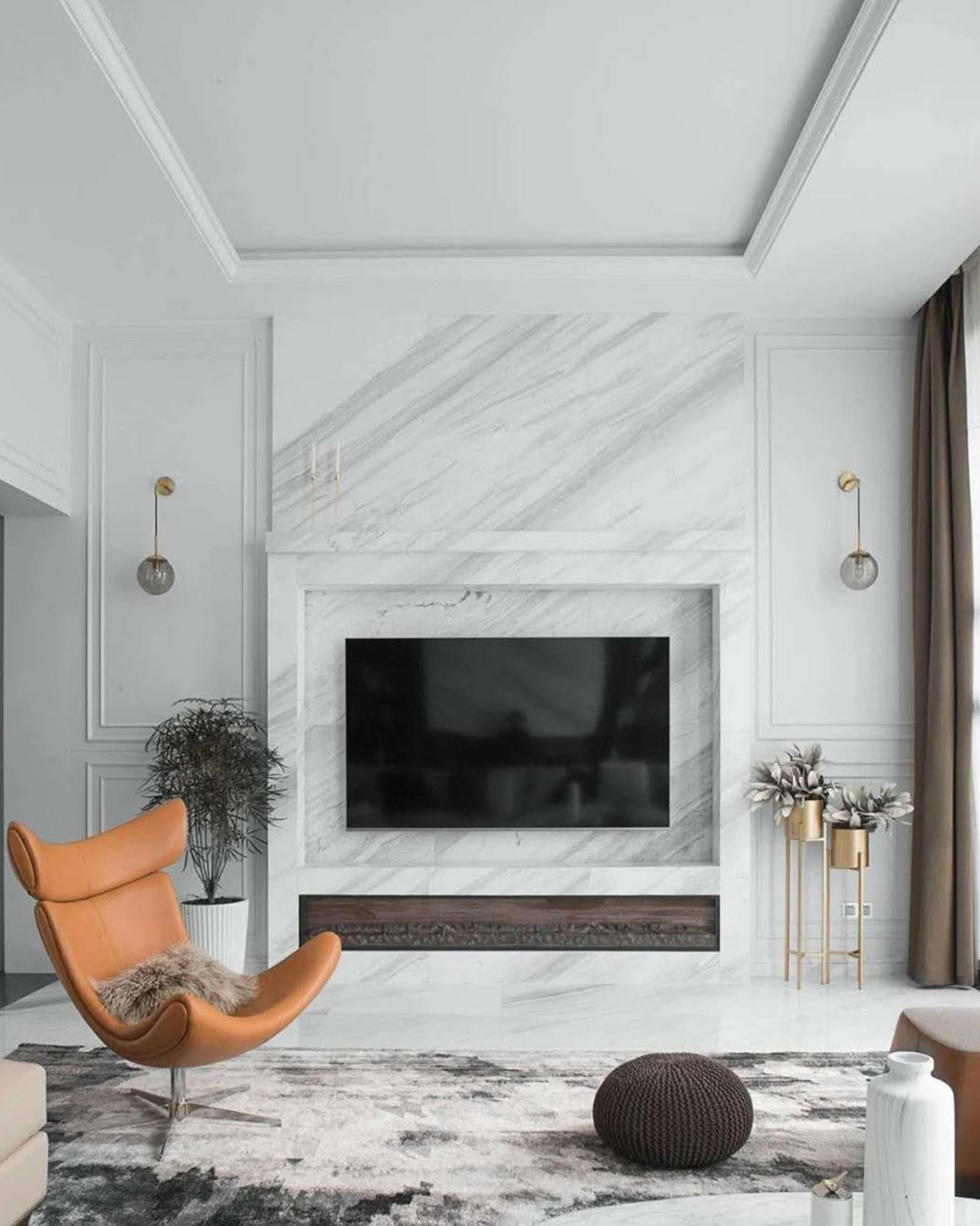 Silvermist Vein Marble