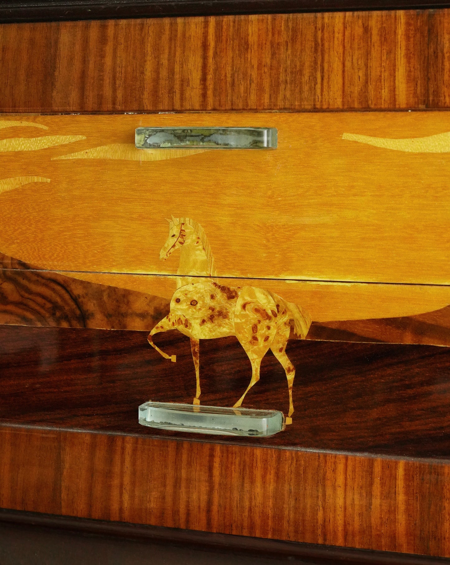 Vittorio Dassi Art Deco Marble Base Sideboard