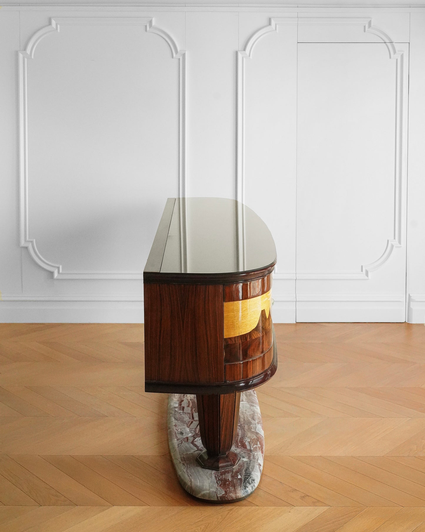 Vittorio Dassi Art Deco Marble Base Sideboard