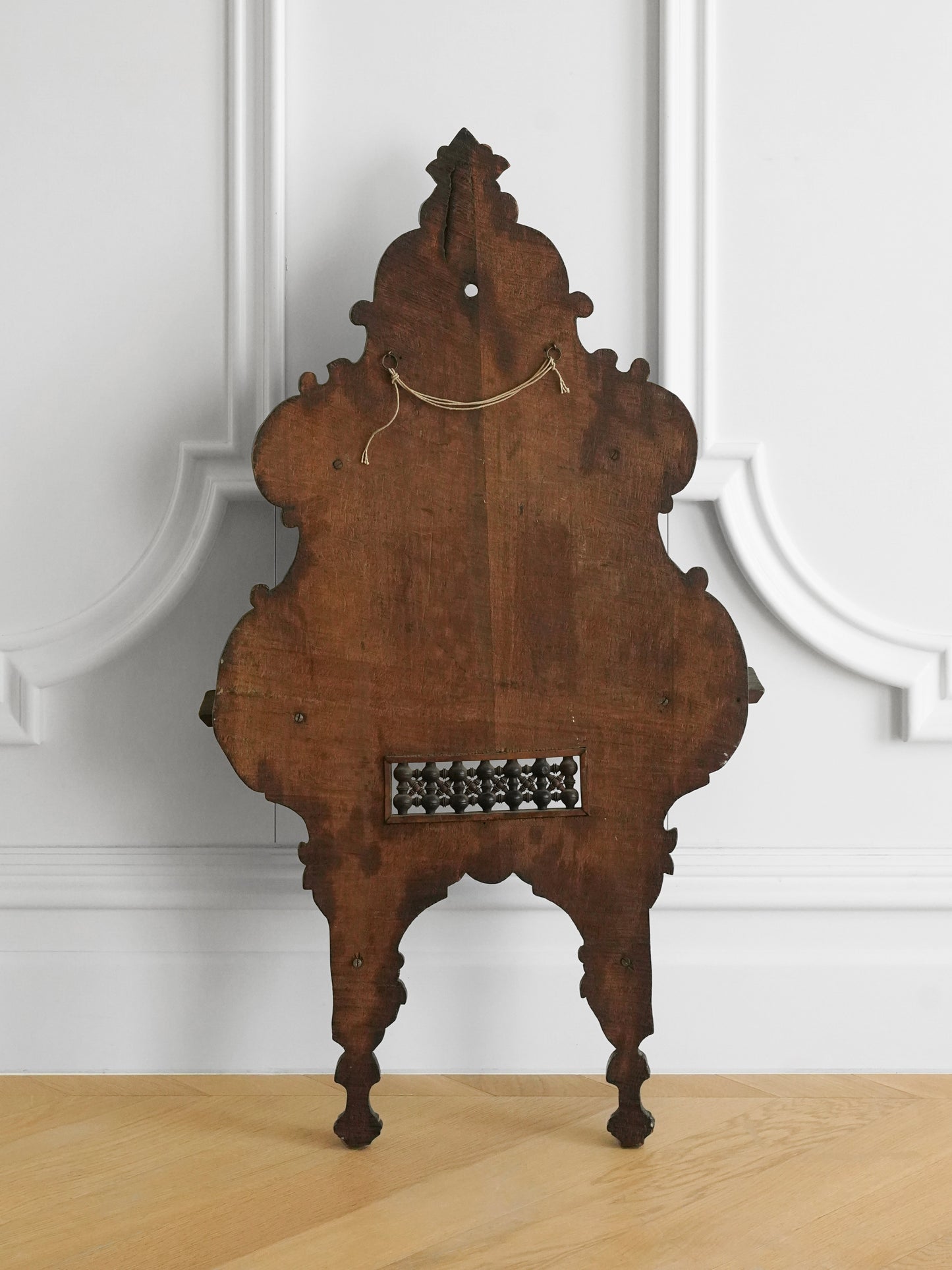 Early 20th Century Syrian Mother-of-Pearl Inlaid Wall Shelf