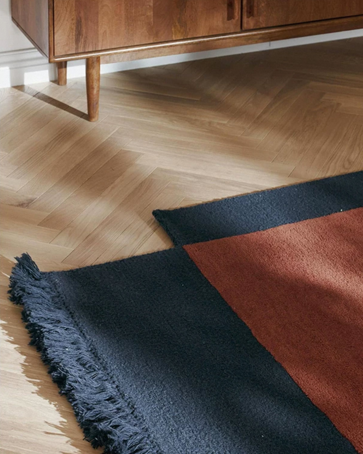 Autumn Forms Handwoven Rug