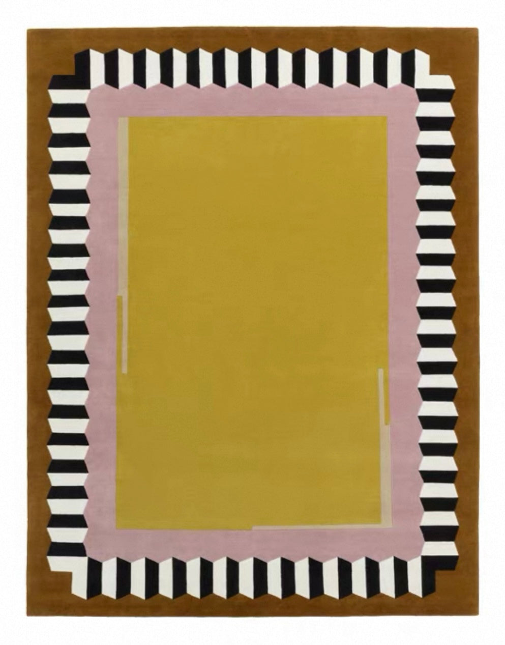 Stepscape Handwoven Rug — Four Colorways