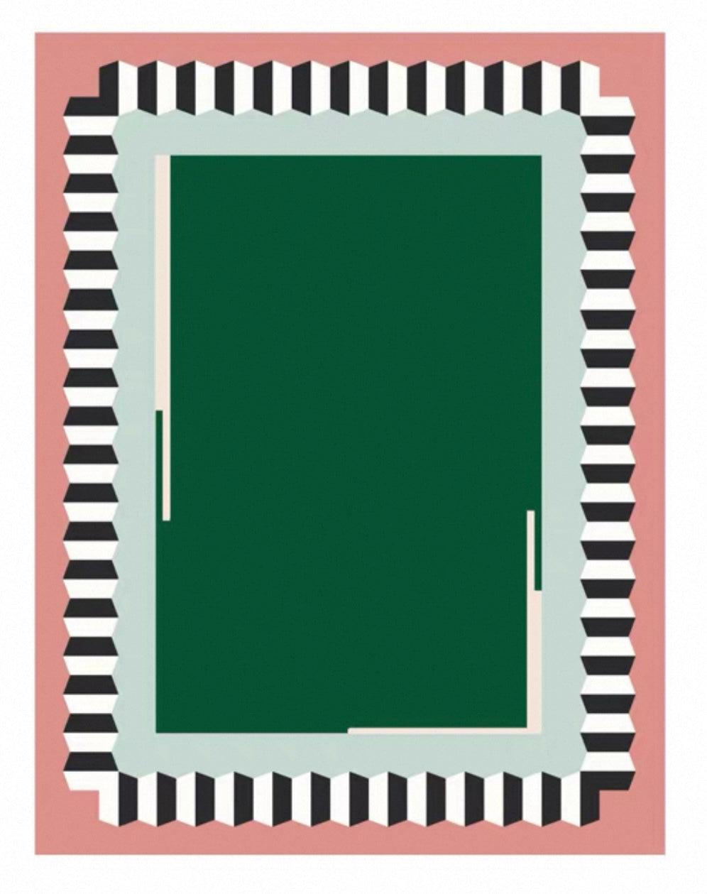 Stepscape Handwoven Rug — Four Colorways