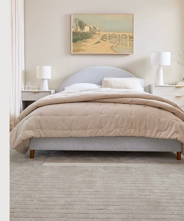 Archline Handwoven Rug – Cream & Ivory
