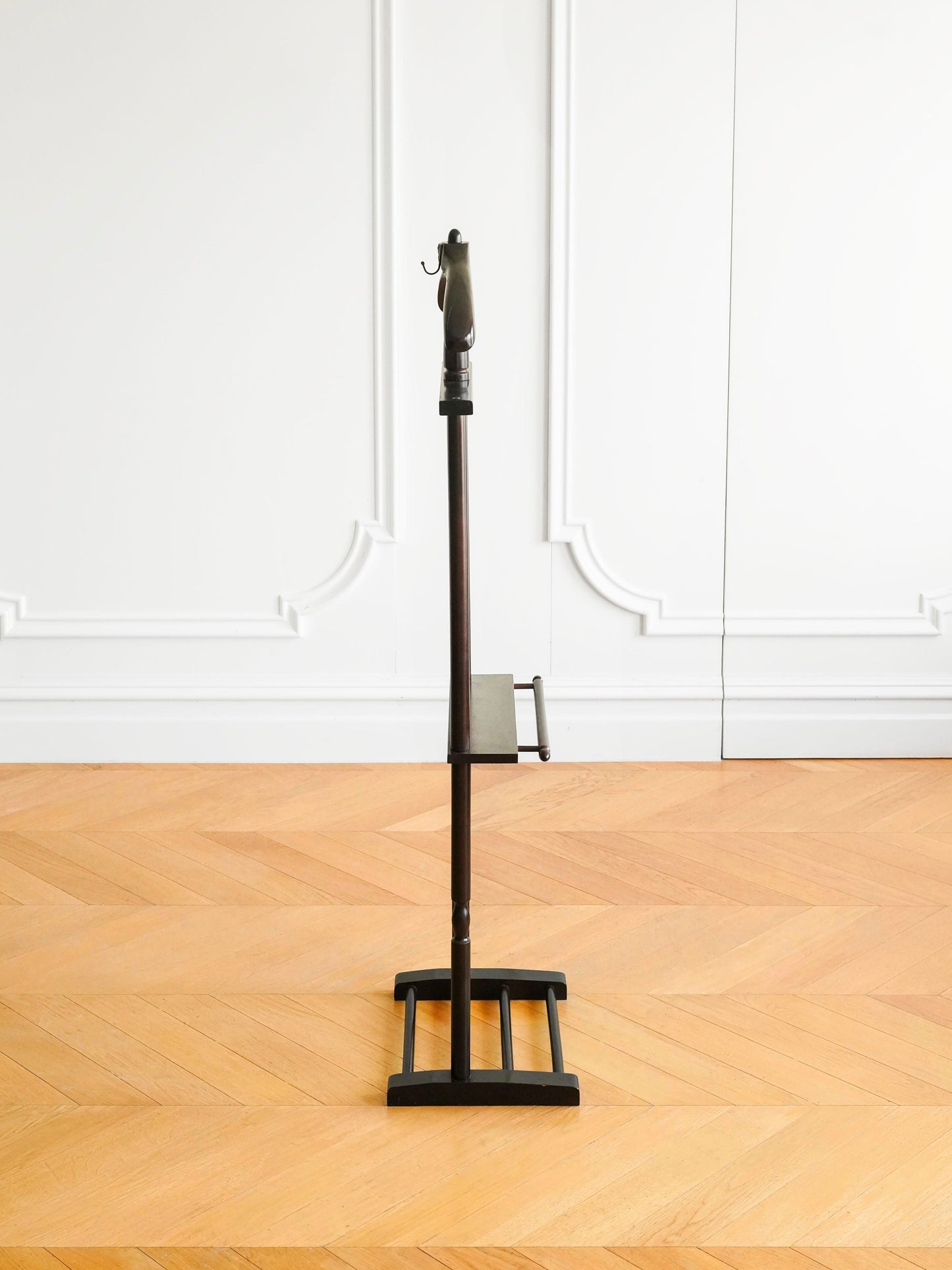 Japanese Showa Period Beech Floor-standing Clothes Hanger