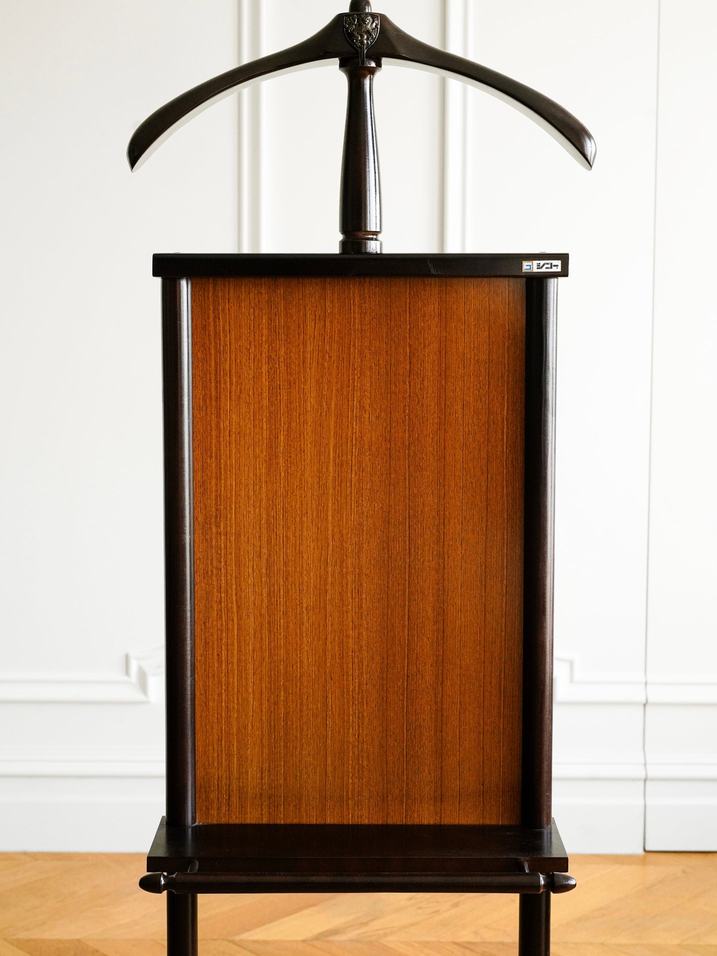 Japanese Showa Period Beech Floor-standing Clothes Hanger