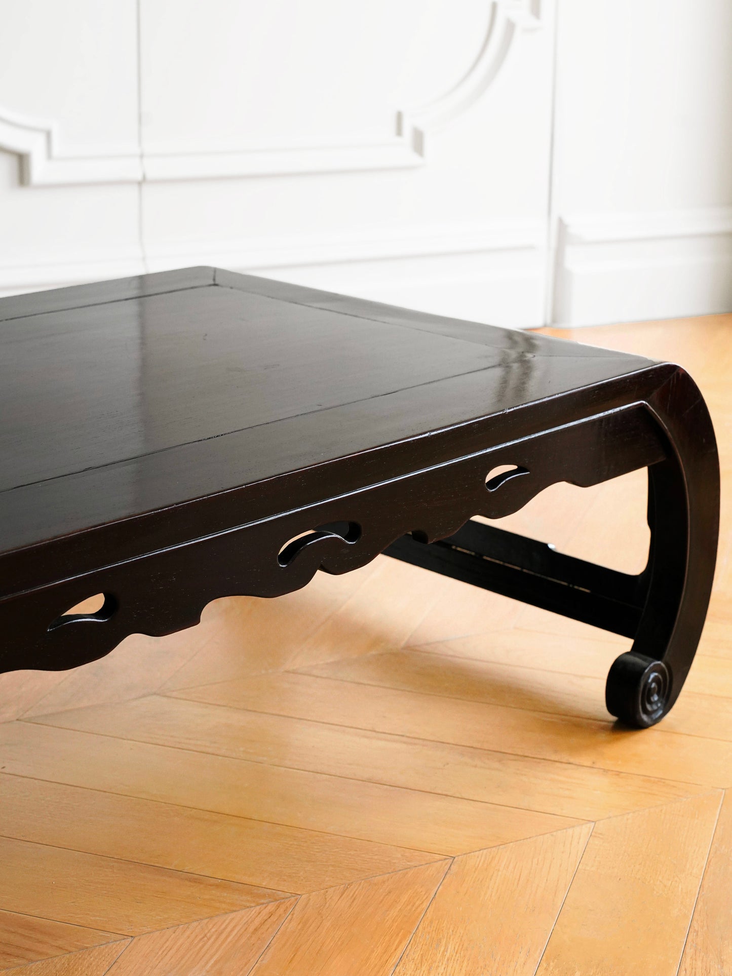 Chinese 20th Century Solid Wood Tea Table