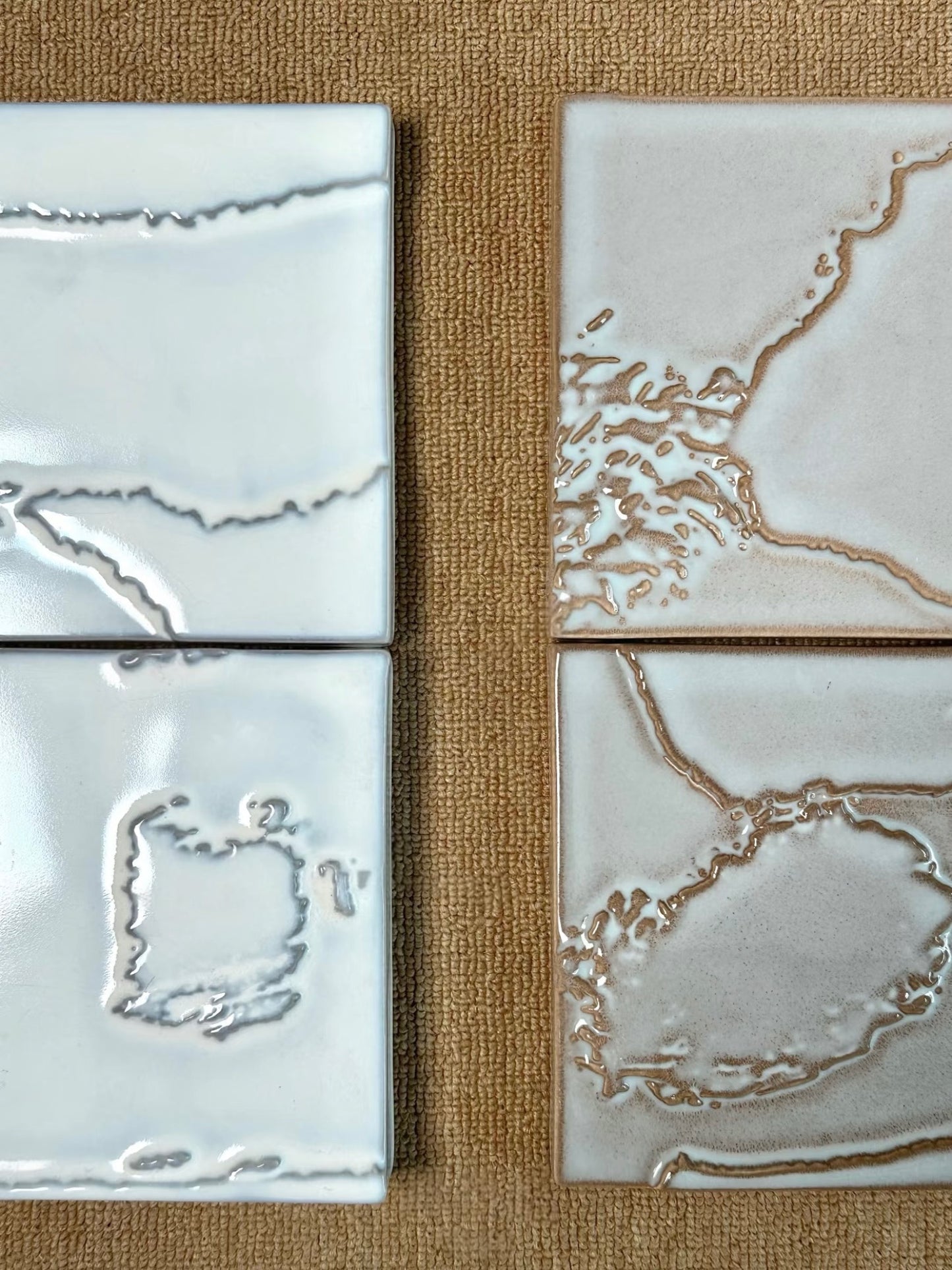 Relief Glaze Handcrafted Tile