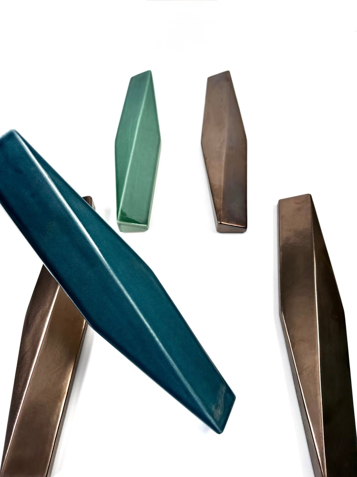 Linear Prism Handcrafted Tile