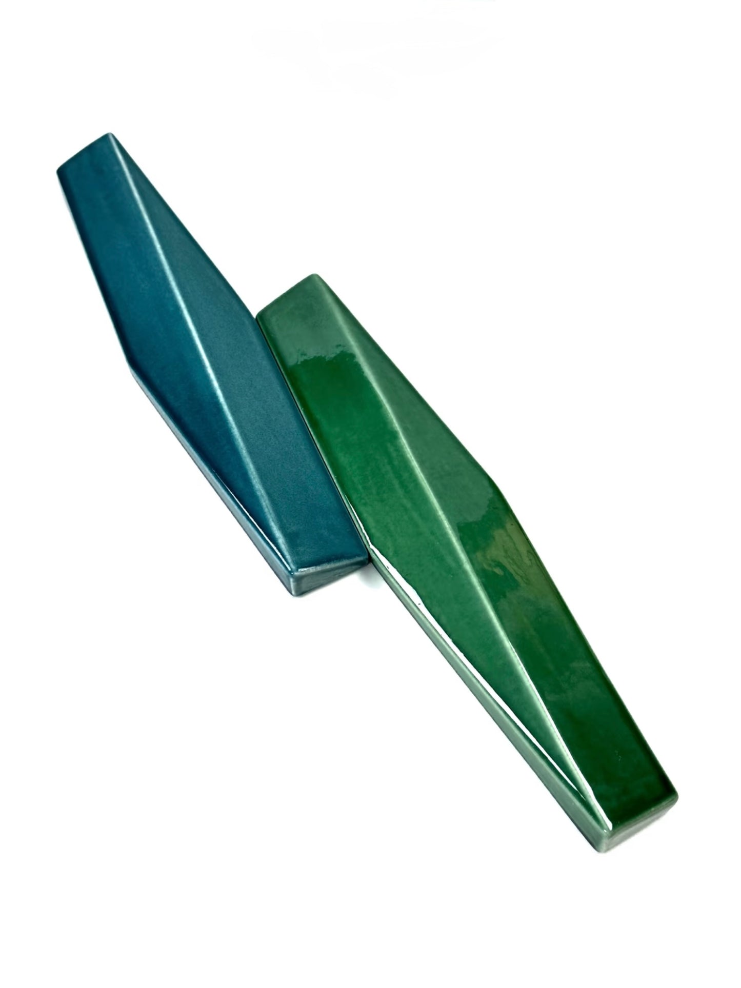 Linear Prism Handcrafted Tile