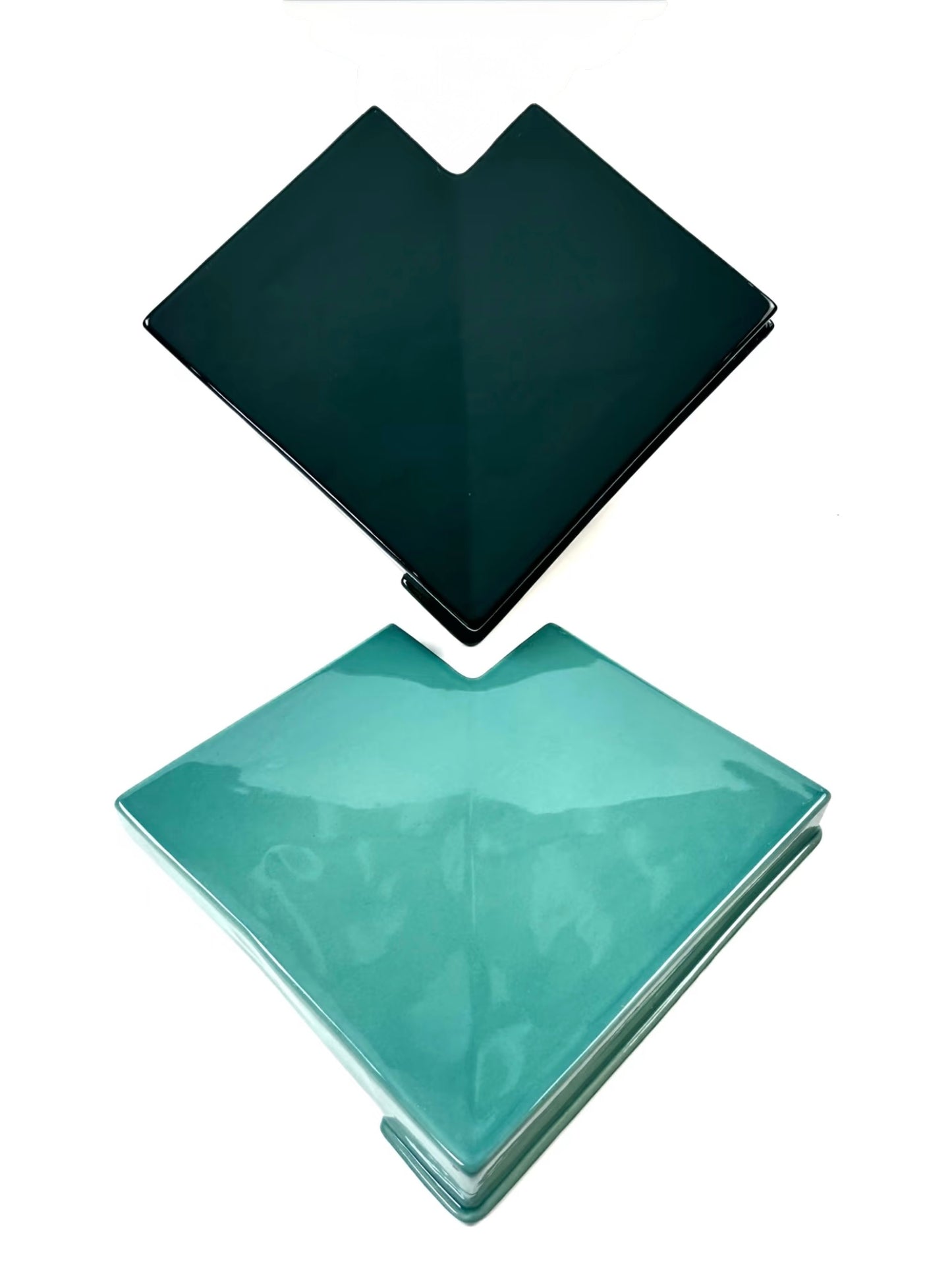 Folded Square Handcrafted Tile