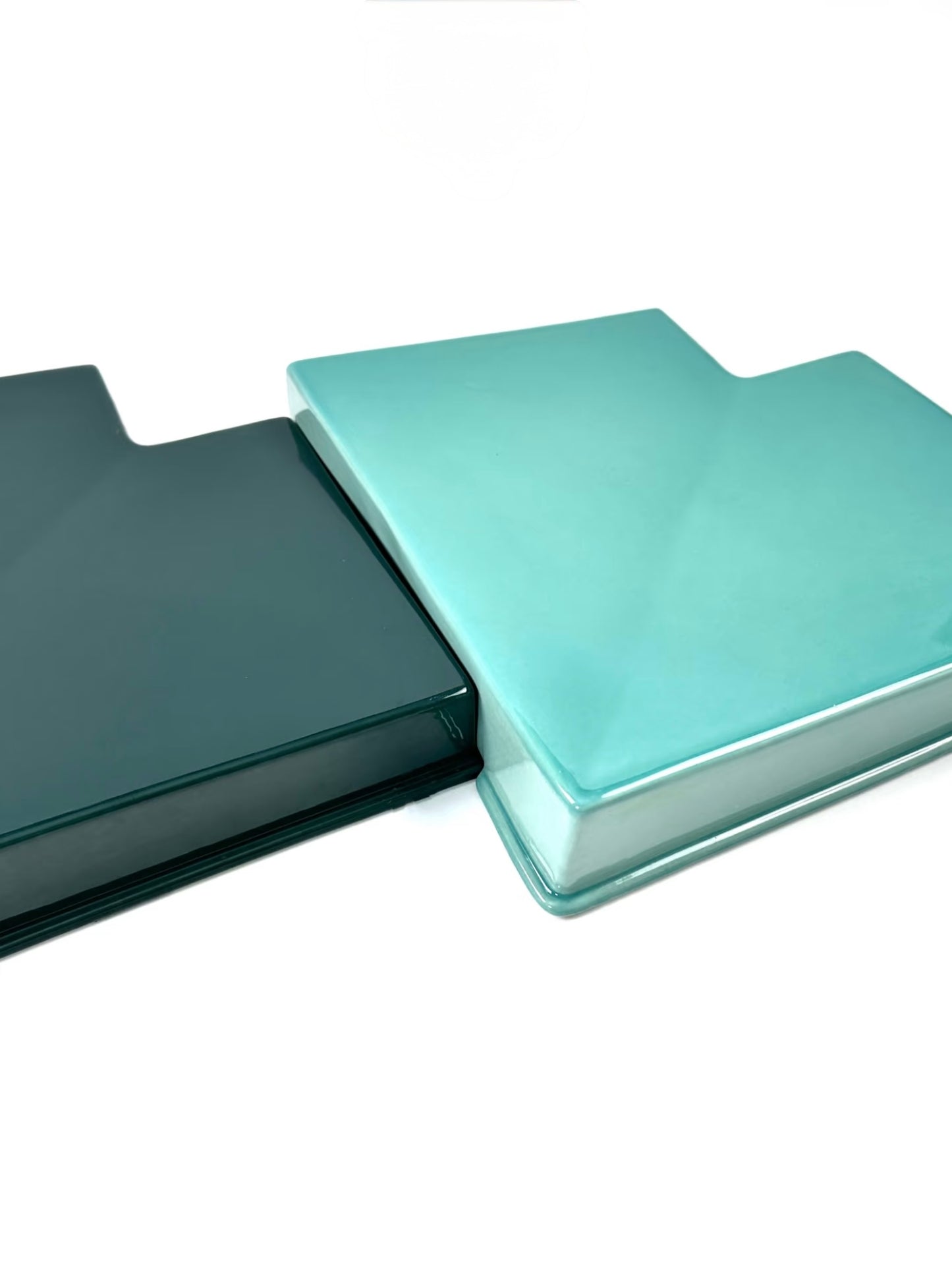 Folded Square Handcrafted Tile
