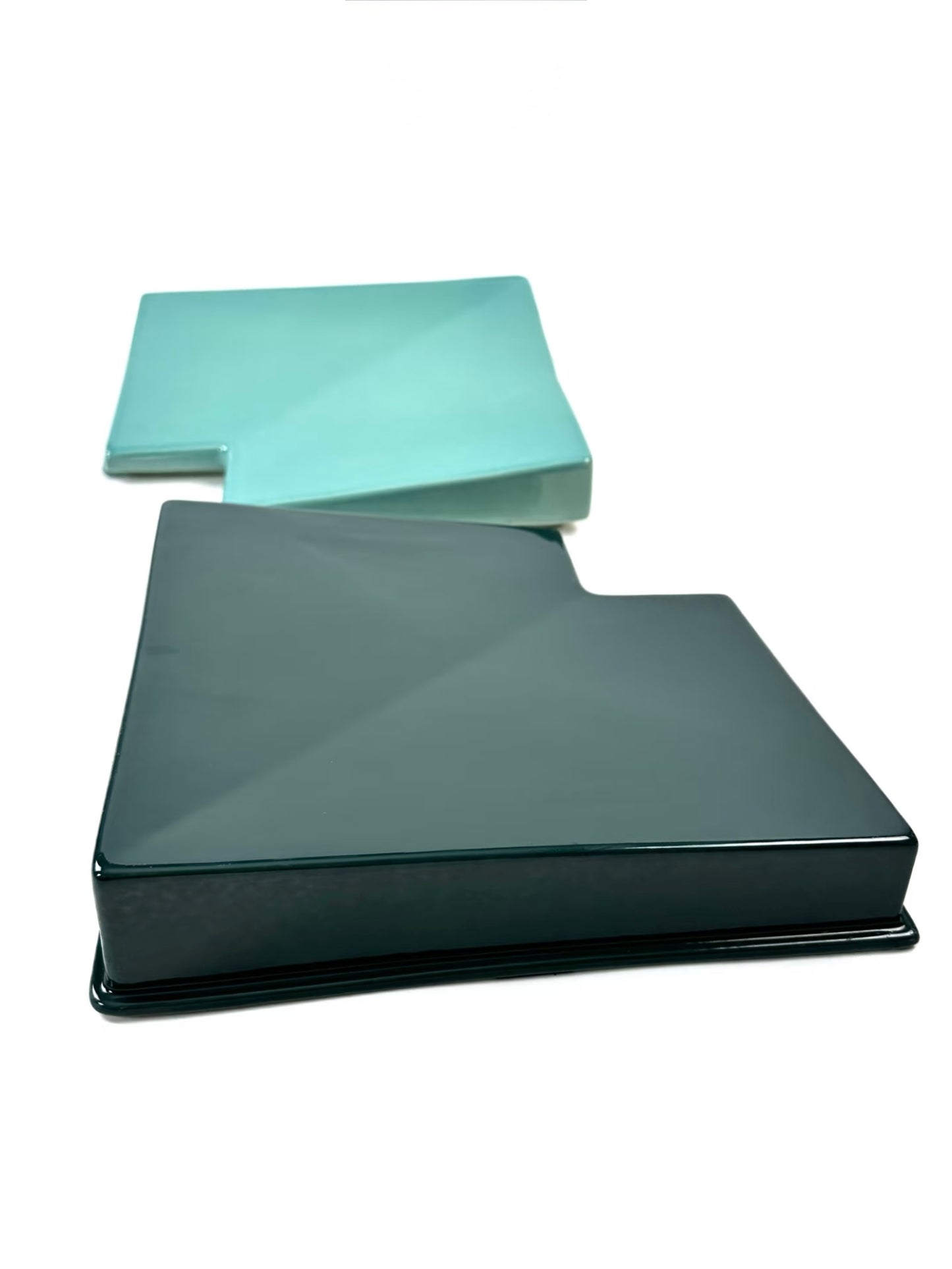 Folded Square Handcrafted Tile