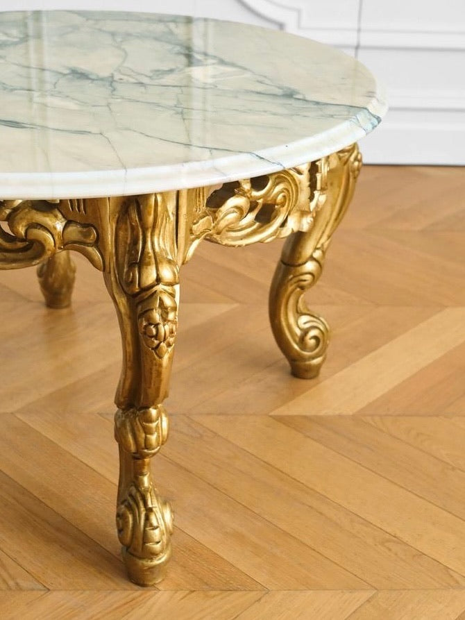 Antique Marble Coffee Table