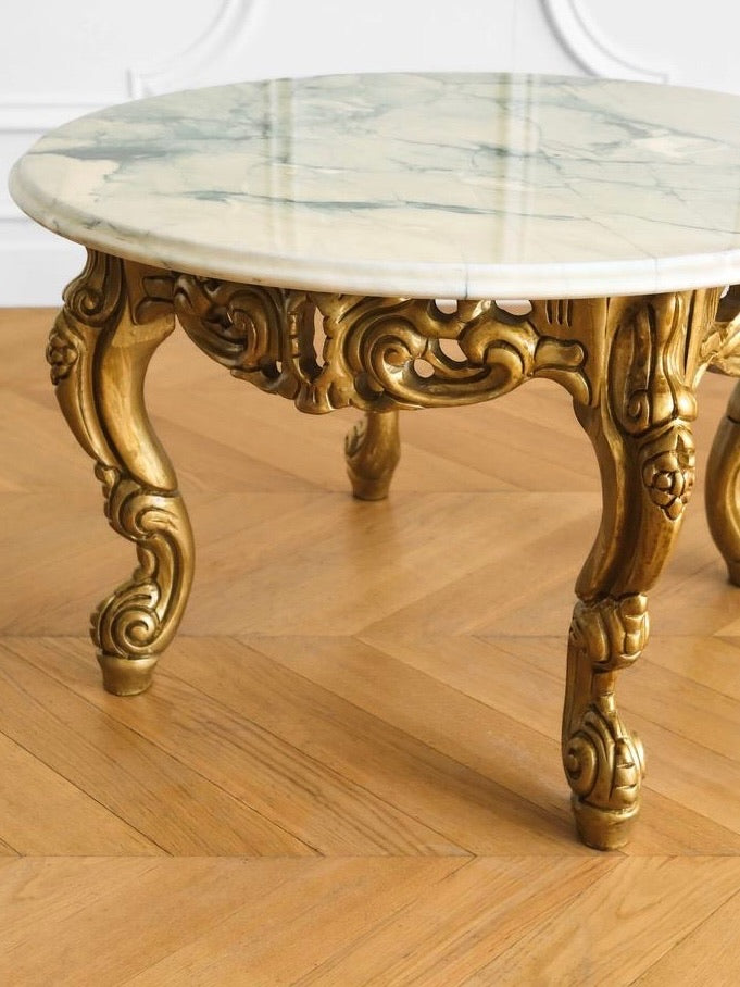 Antique Marble Coffee Table