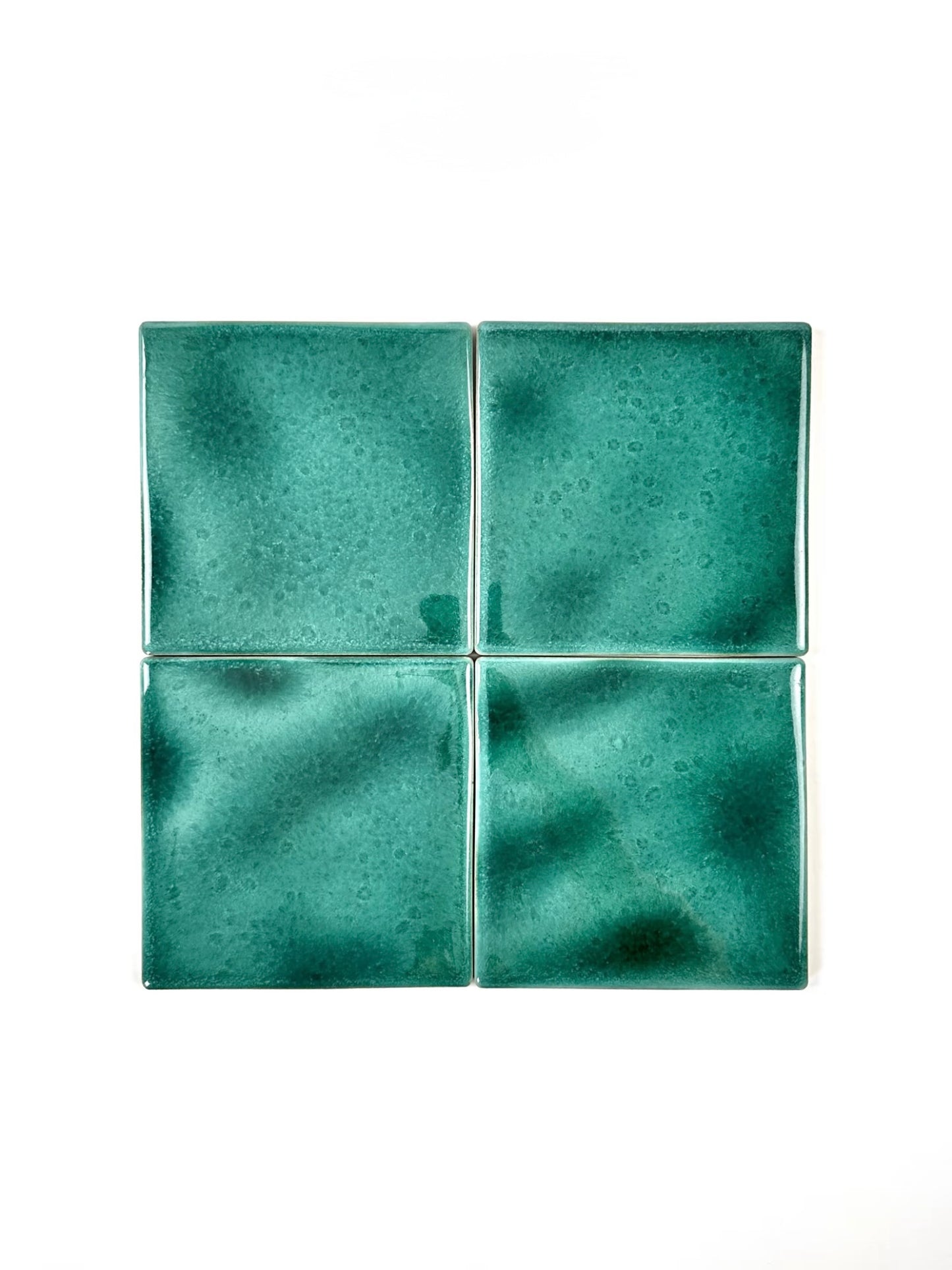 Verdant Square Handcrafted Tile
