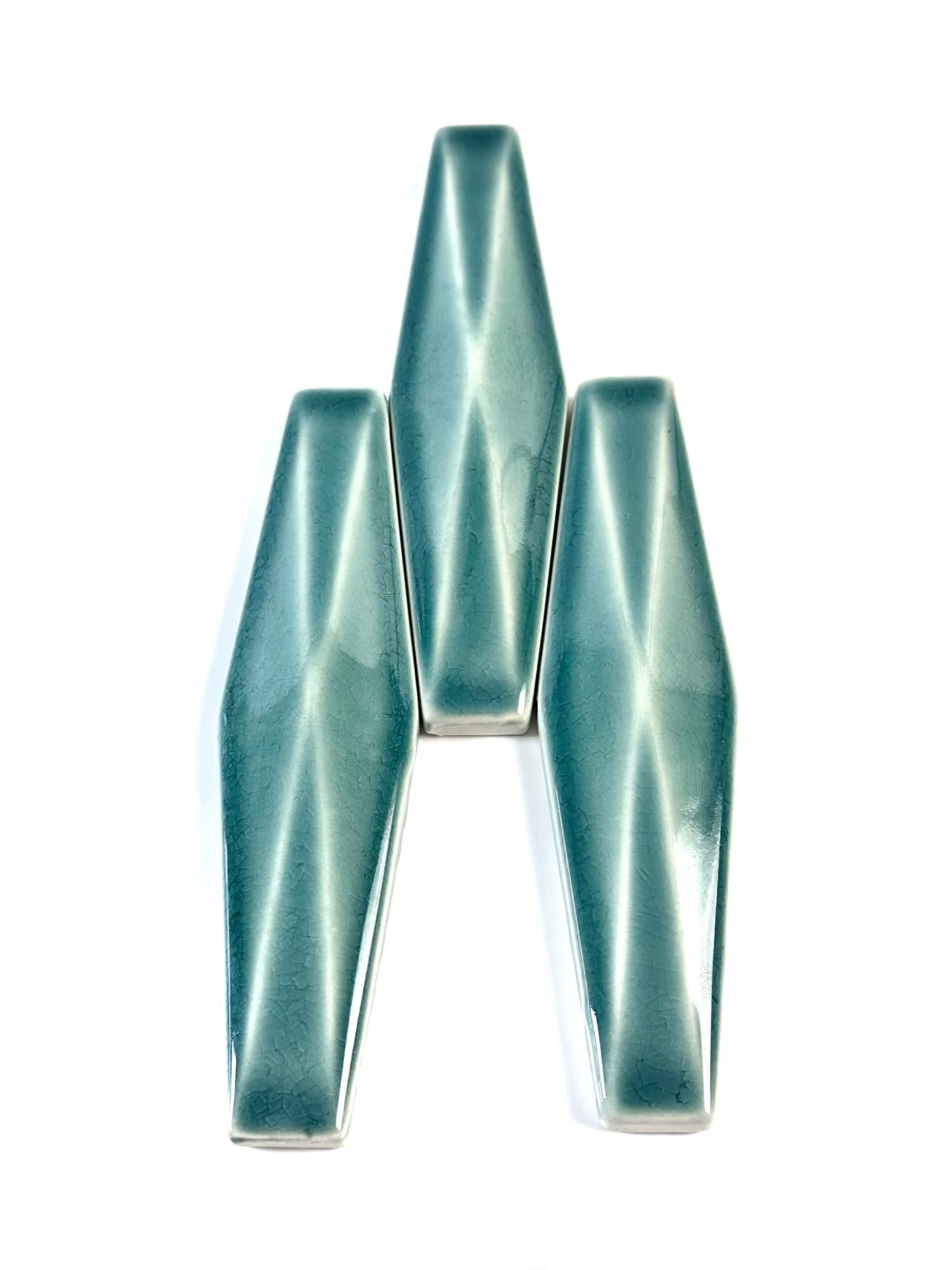 Emerald Prism Handcrafted Tile