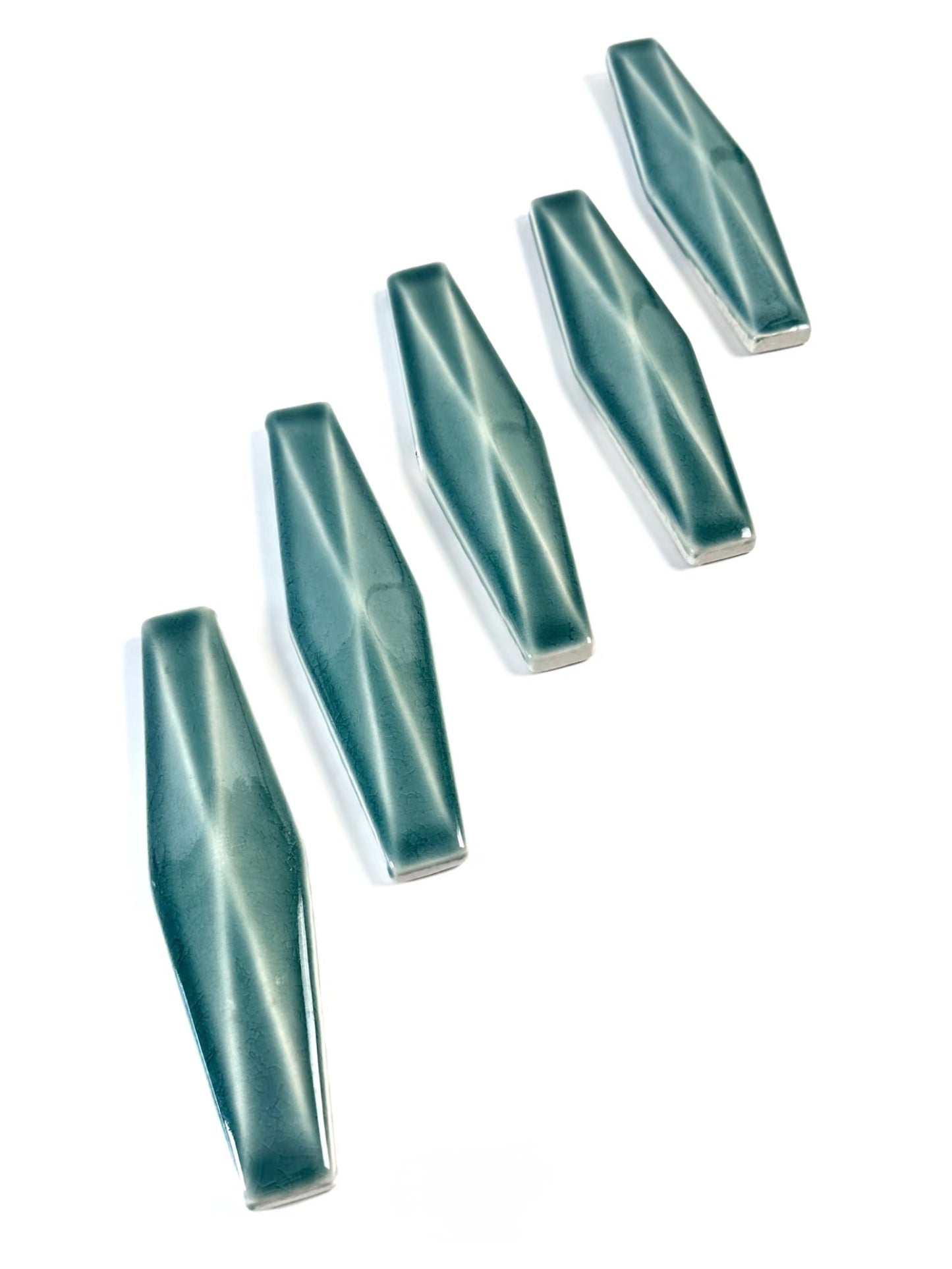 Emerald Prism Handcrafted Tile