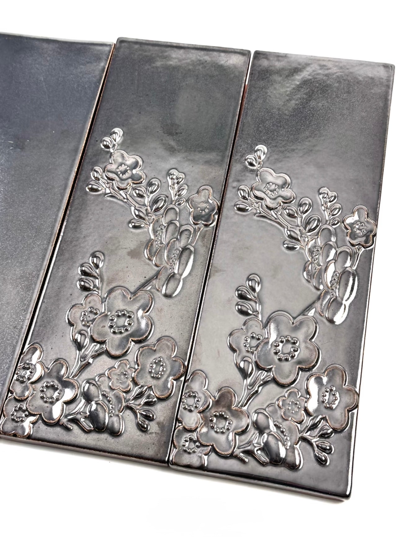 Blossom Relief Ceramic Tile