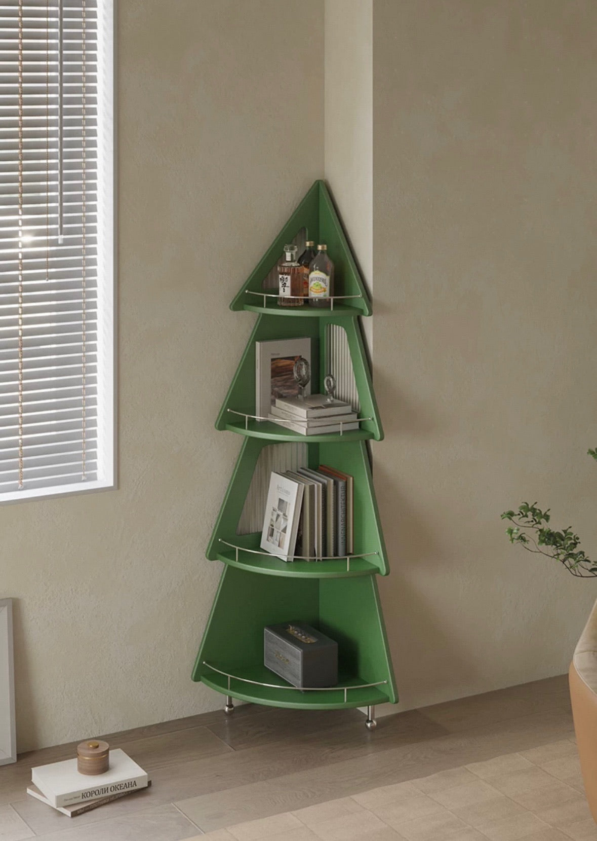 Conifer Corner Shelf