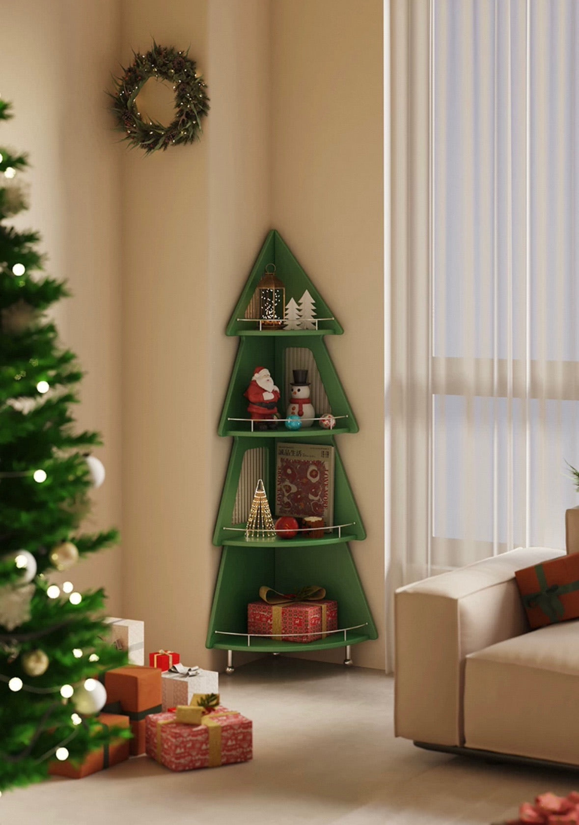Conifer Corner Shelf
