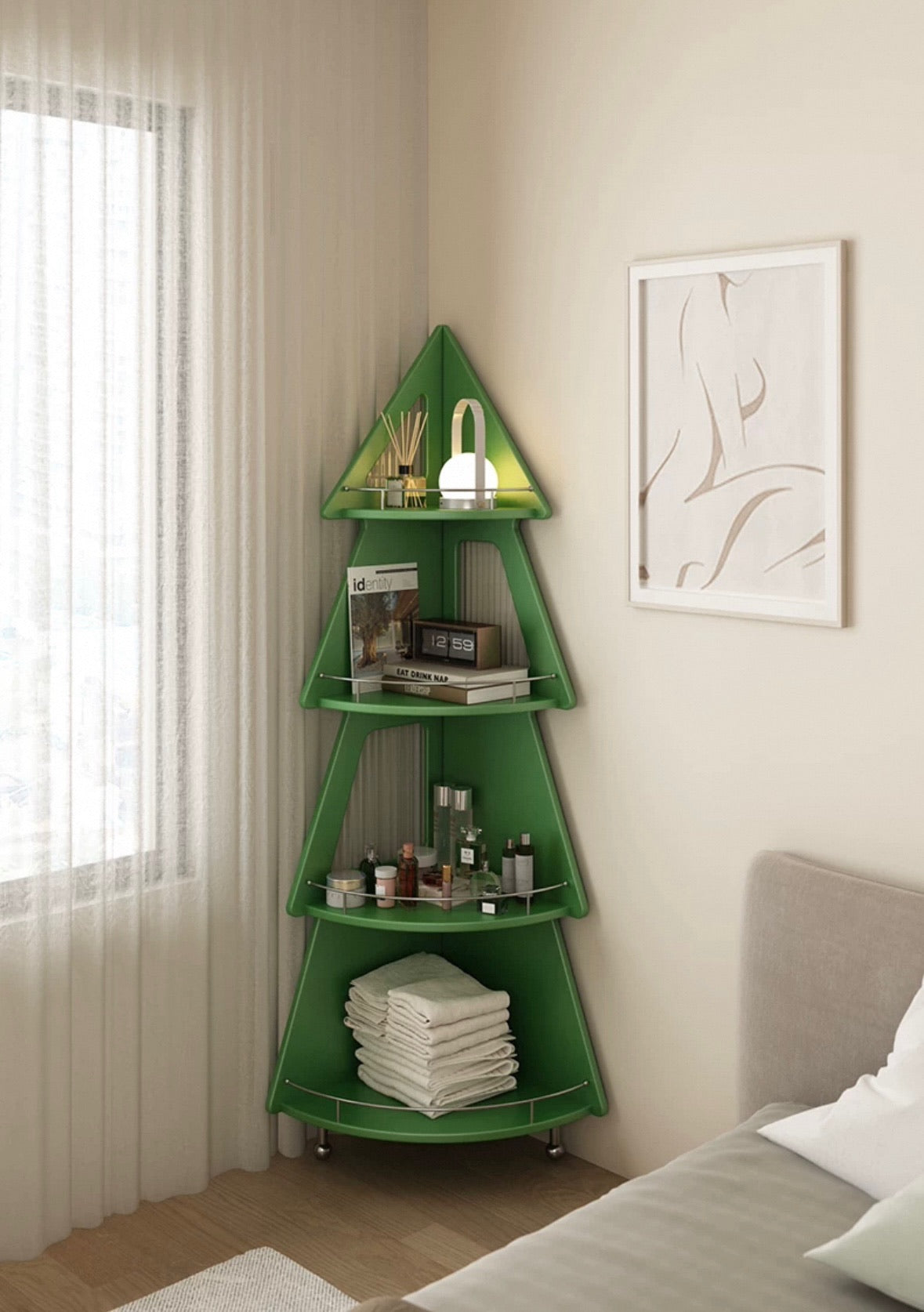Conifer Corner Shelf