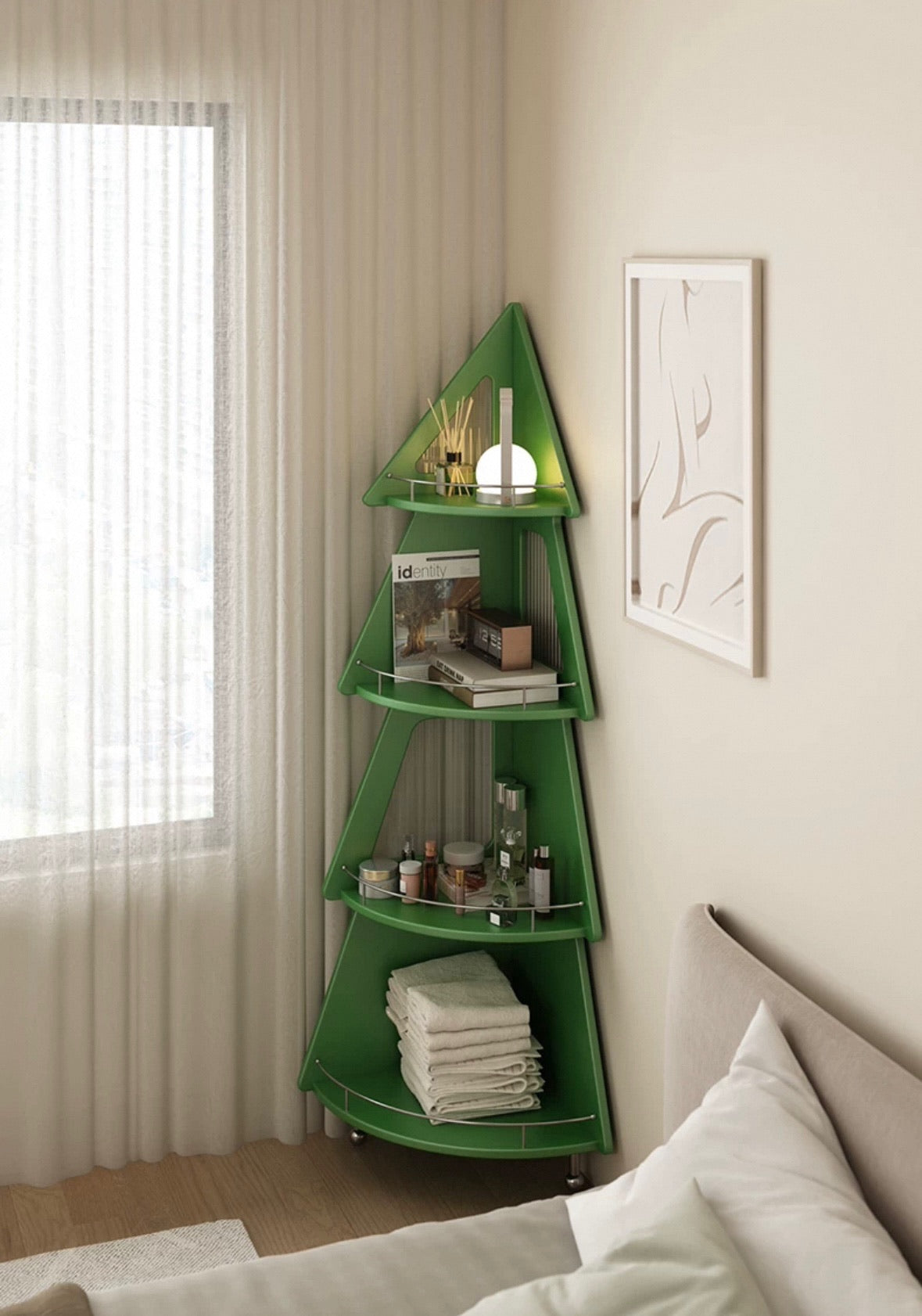 Conifer Corner Shelf