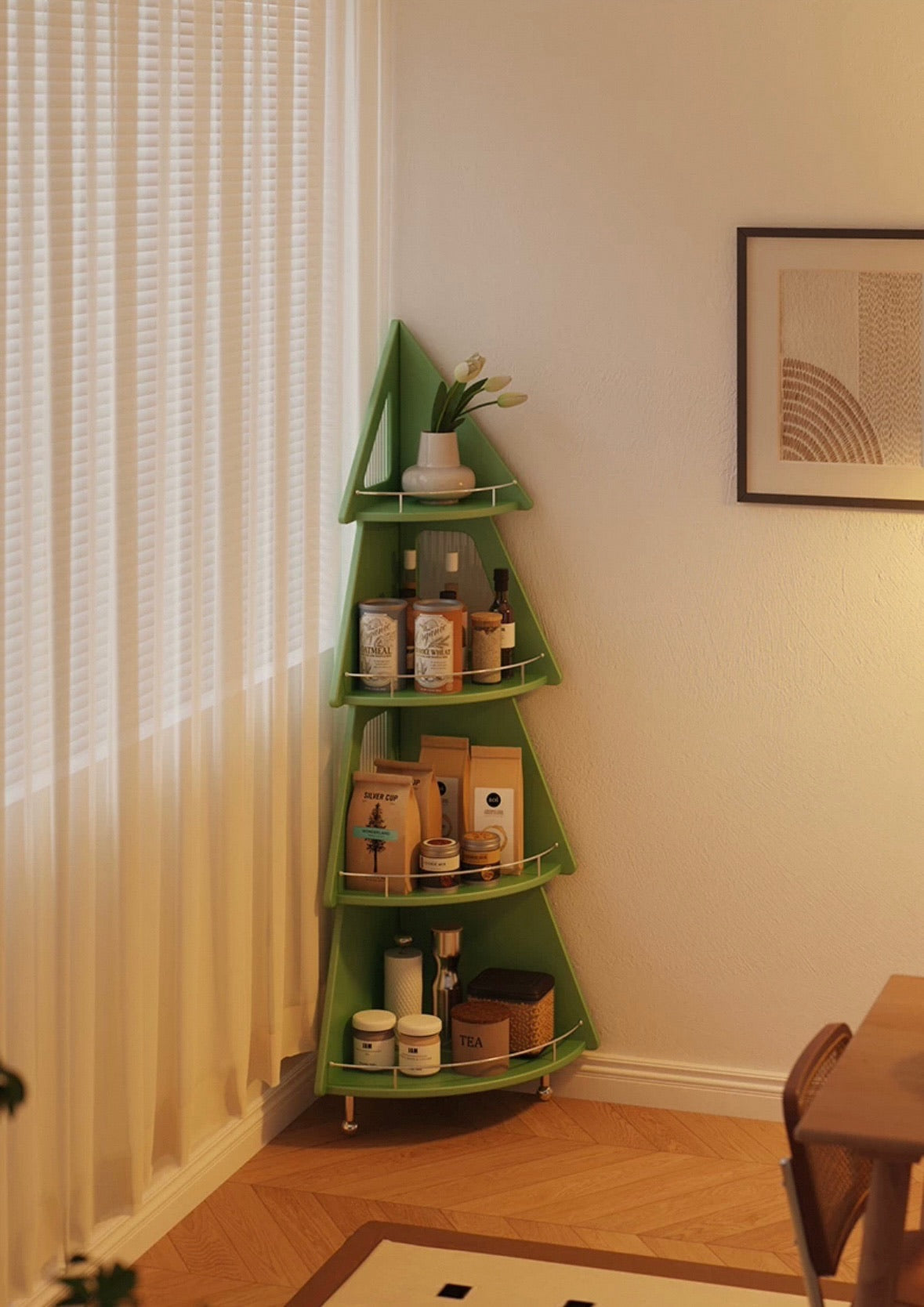 Conifer Corner Shelf