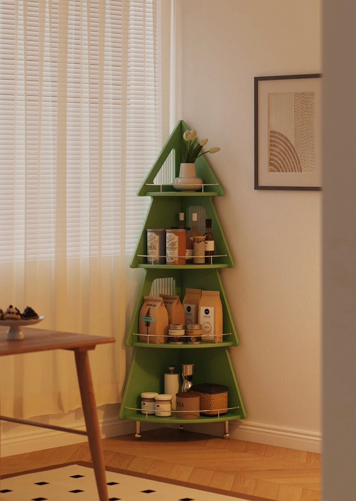 Conifer Corner Shelf