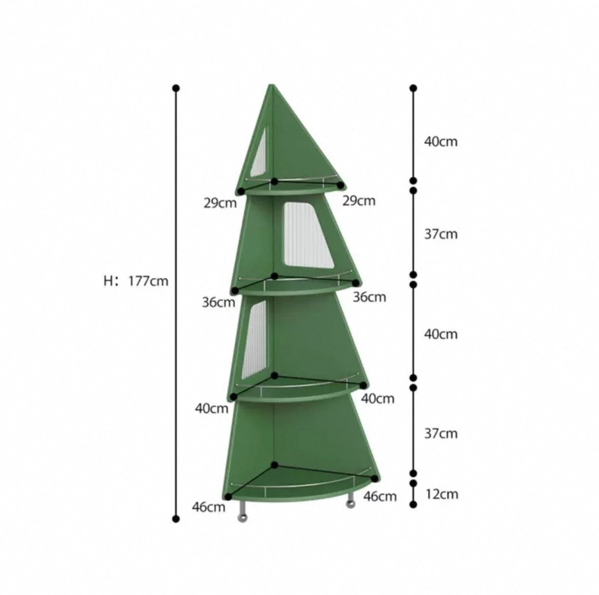 Conifer Corner Shelf