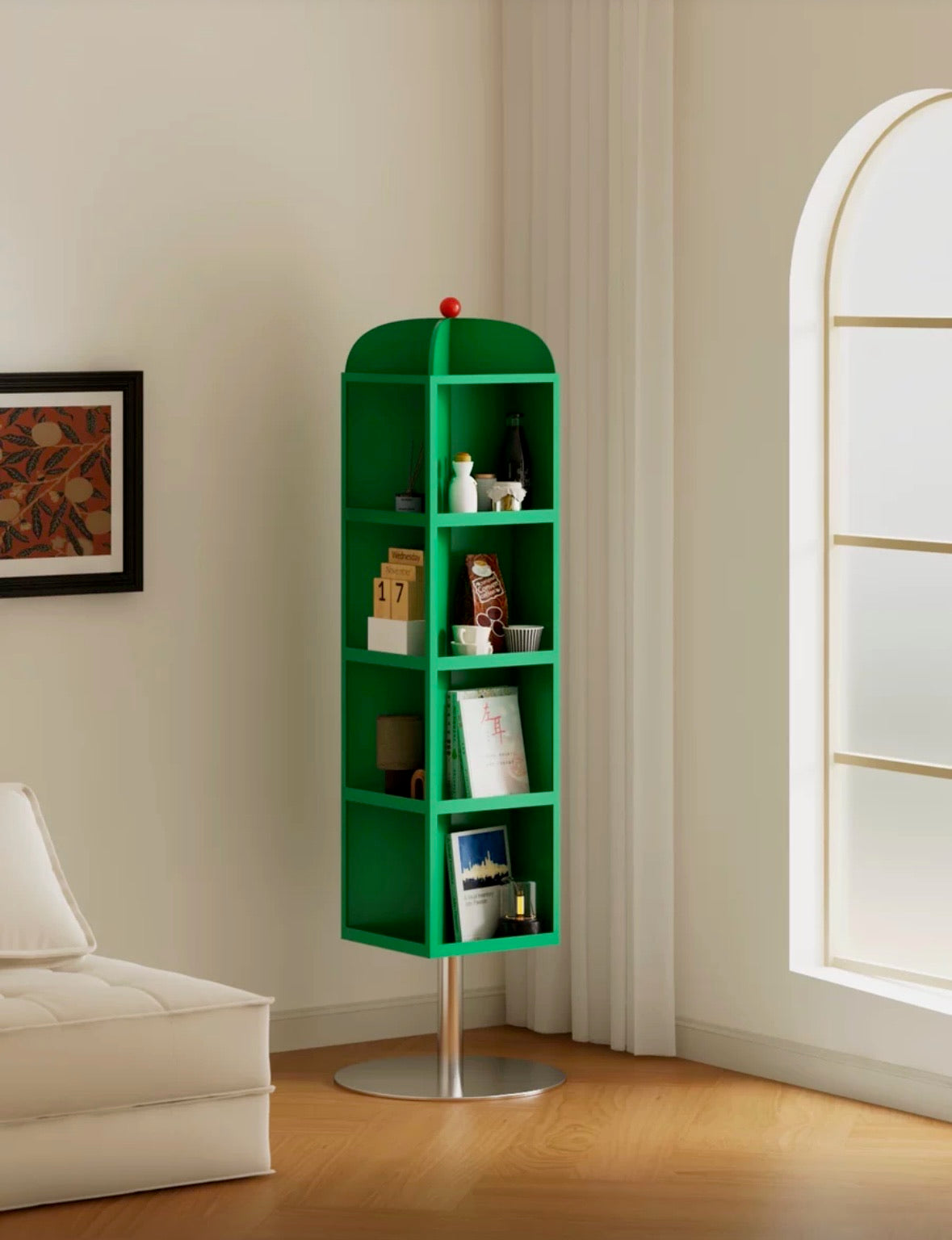 Sapling Carousel Mirror Cabinet