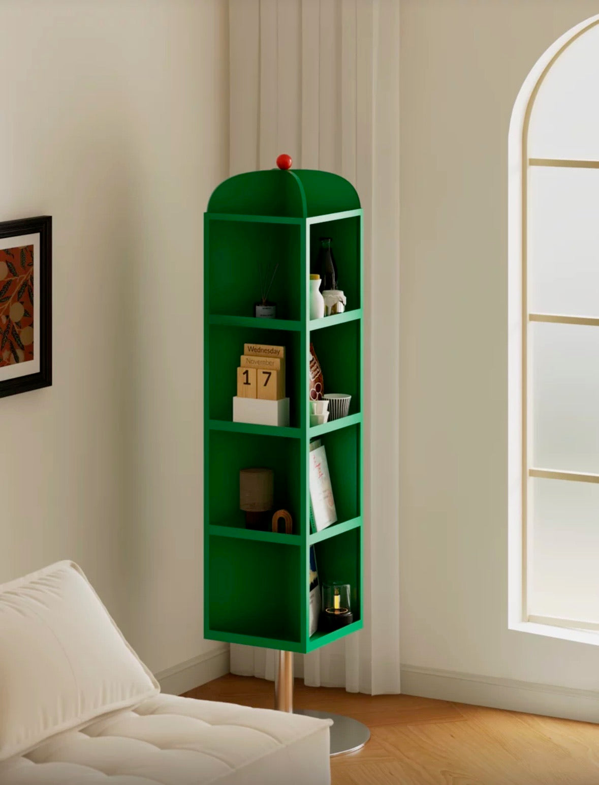 Sapling Carousel Mirror Cabinet