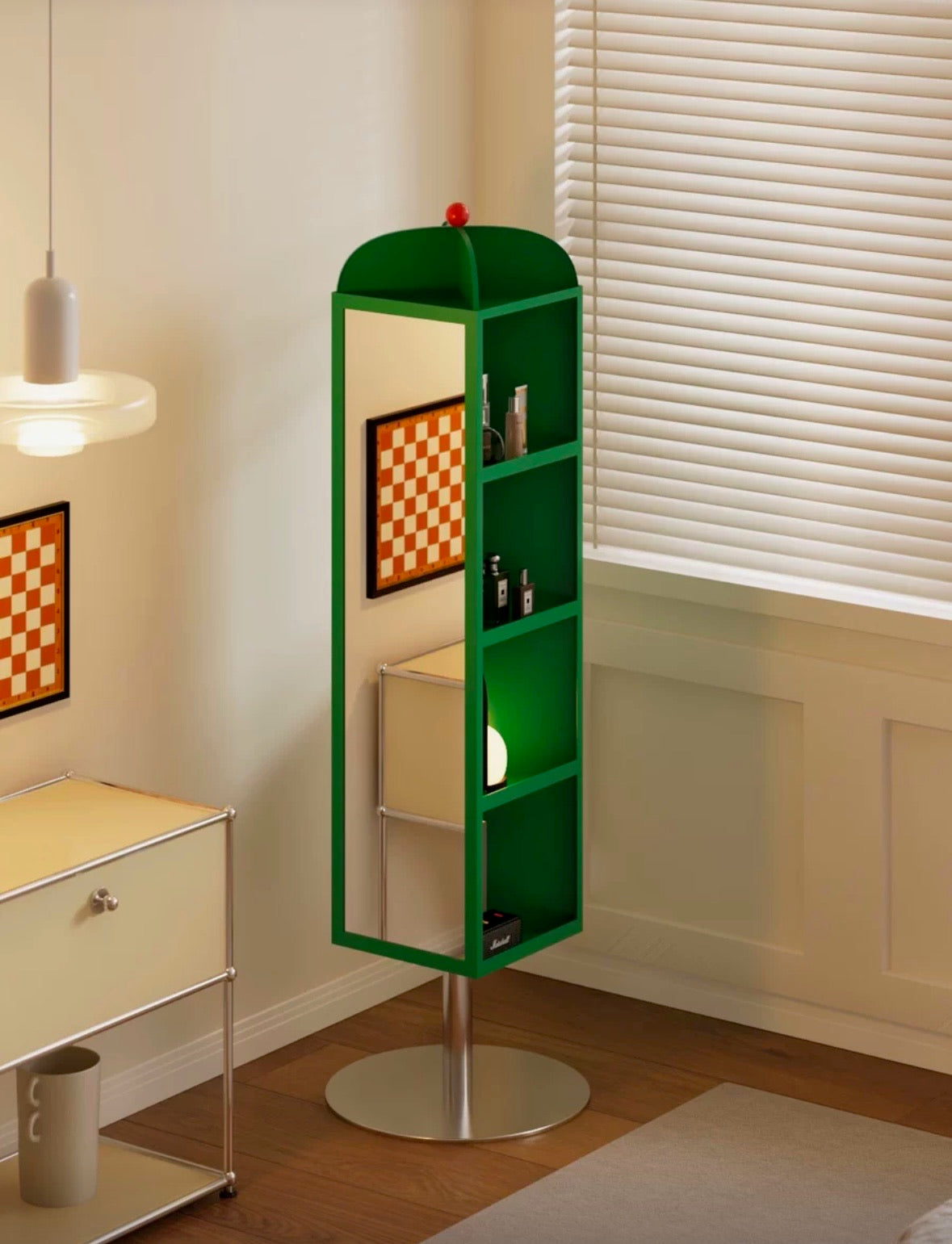 Sapling Carousel Mirror Cabinet