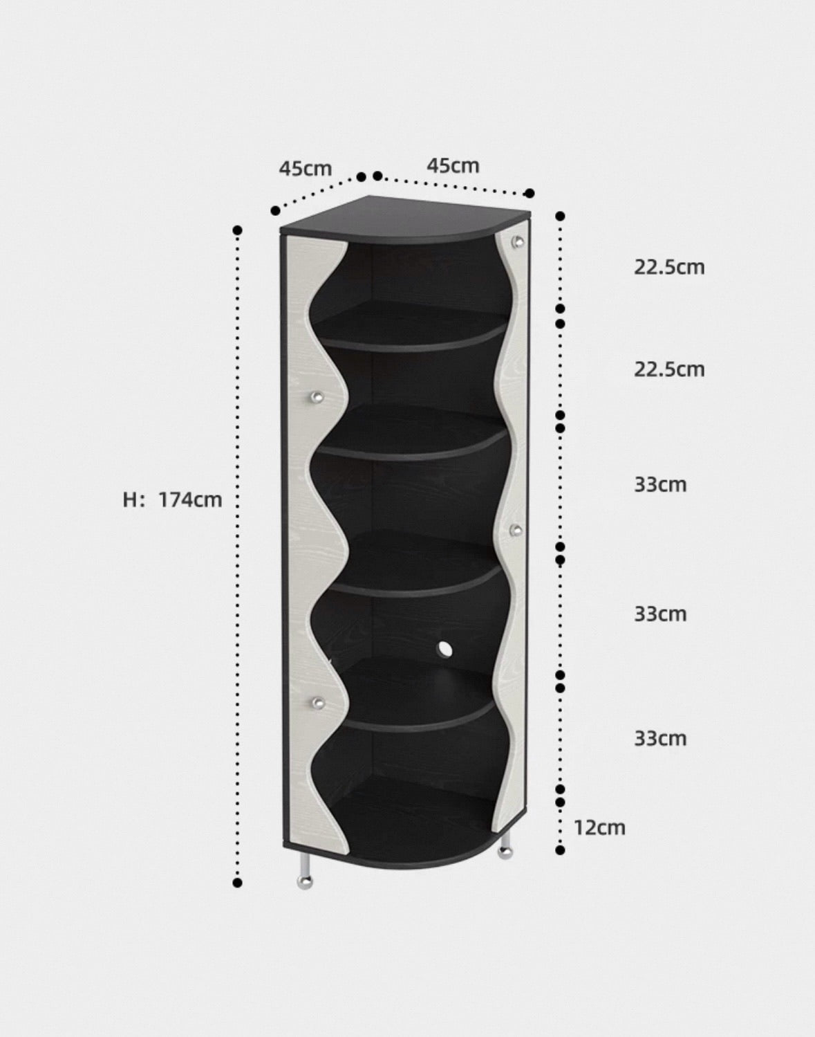 Pandora Corner Shelf