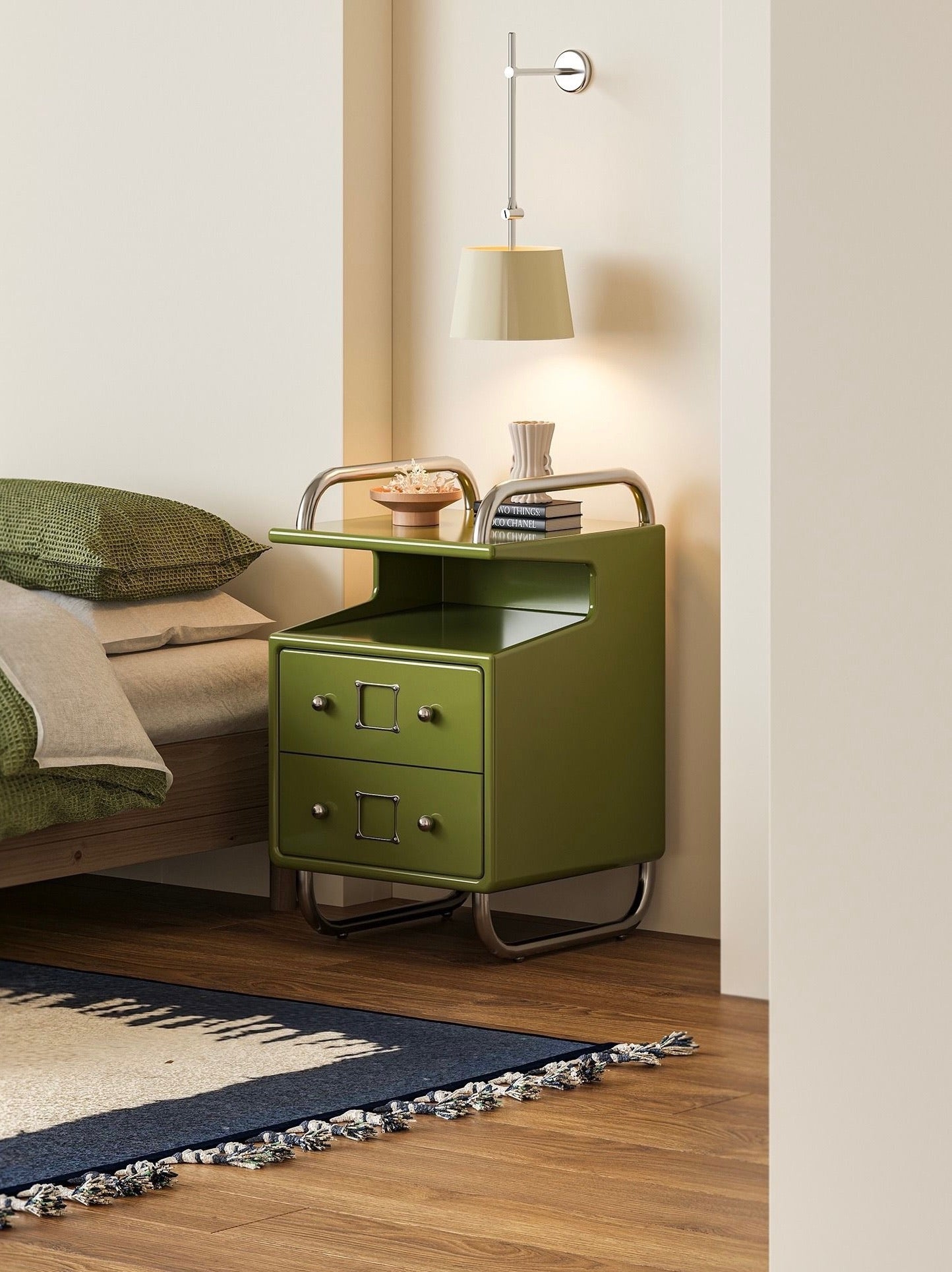 Vintage-Style Side Table & Nightstand