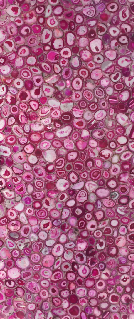 Rosé Agate Gemstone Slab