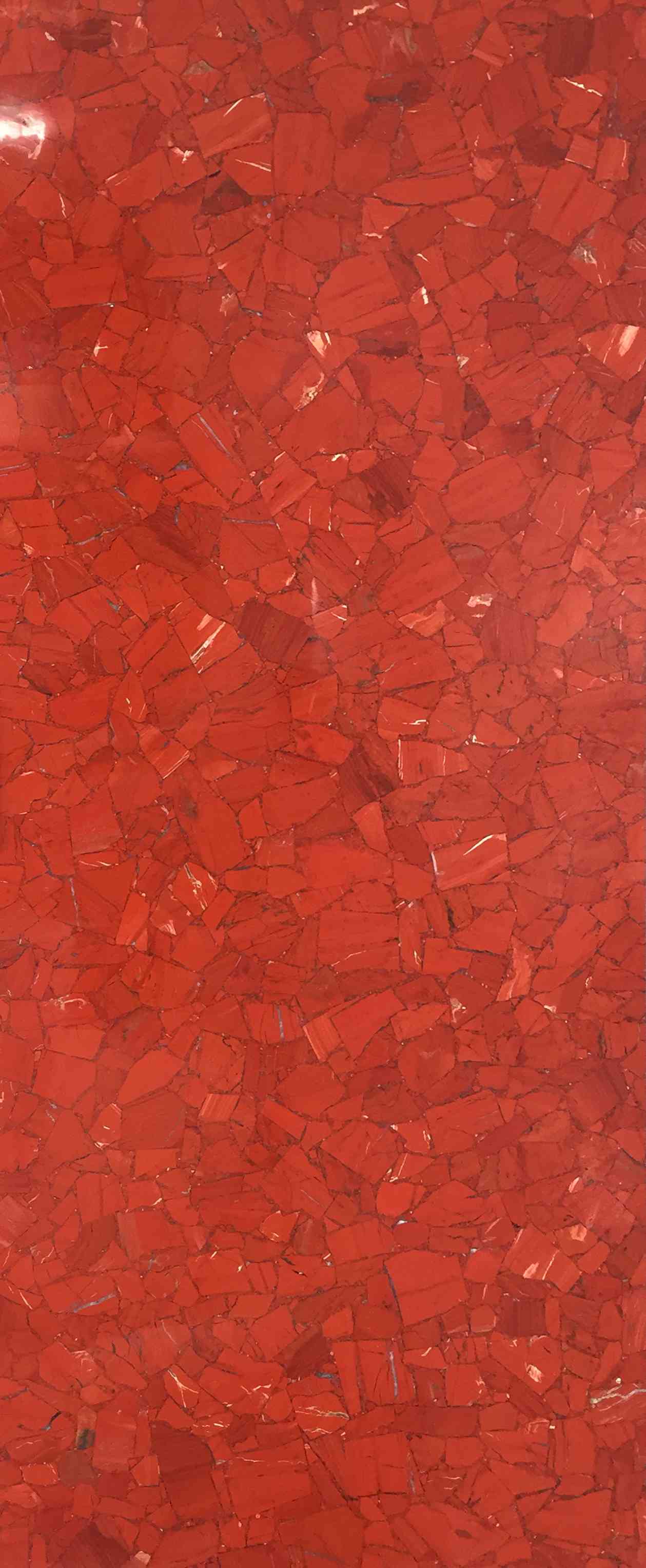 Ruby Red Gemstone Slab