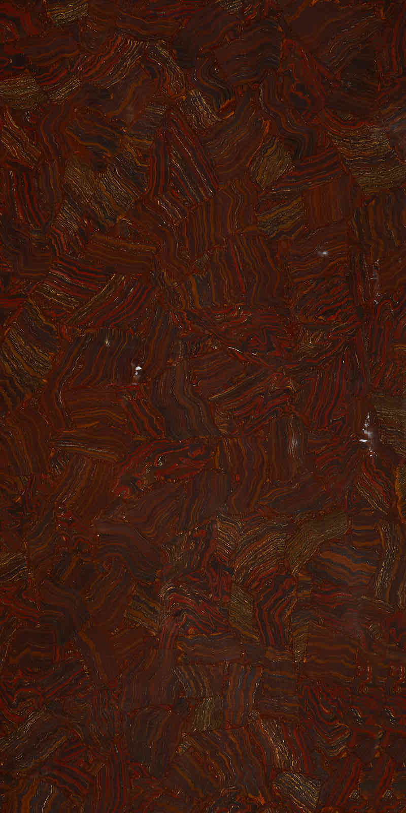 Iron Tiger’s Eye Gemstone Slab